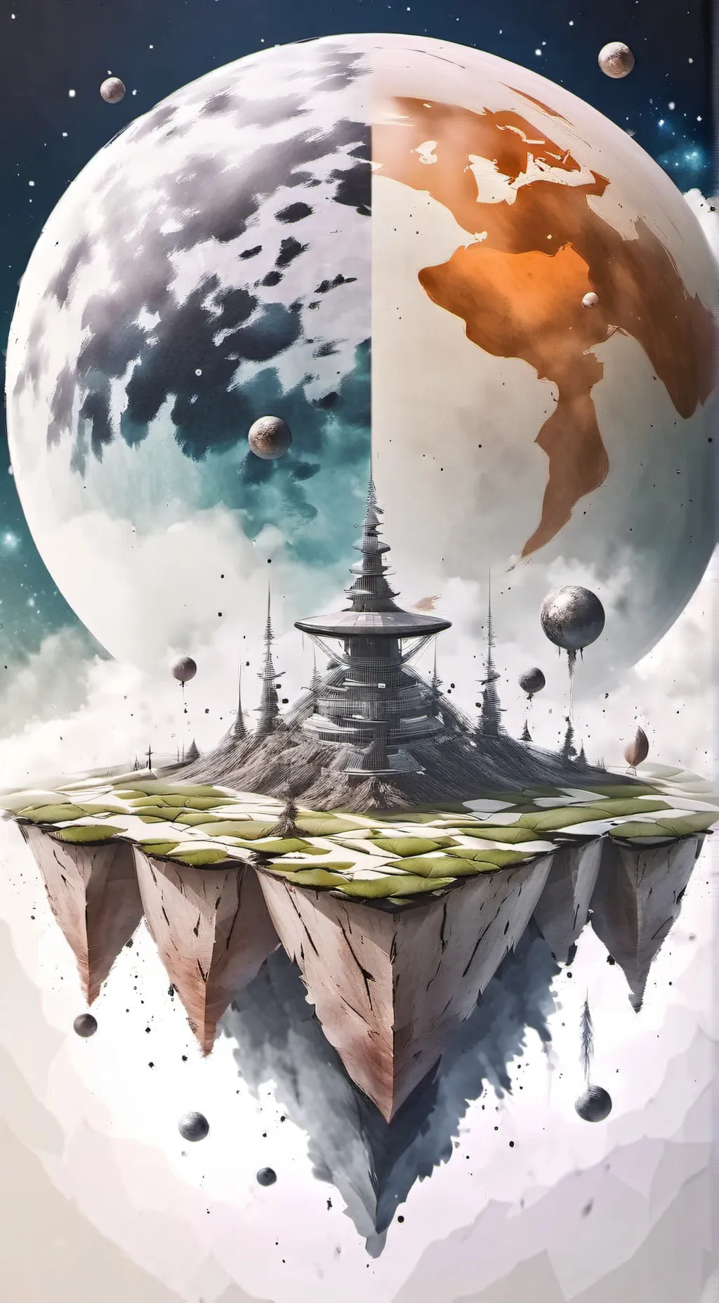 ai character: Mercury  background