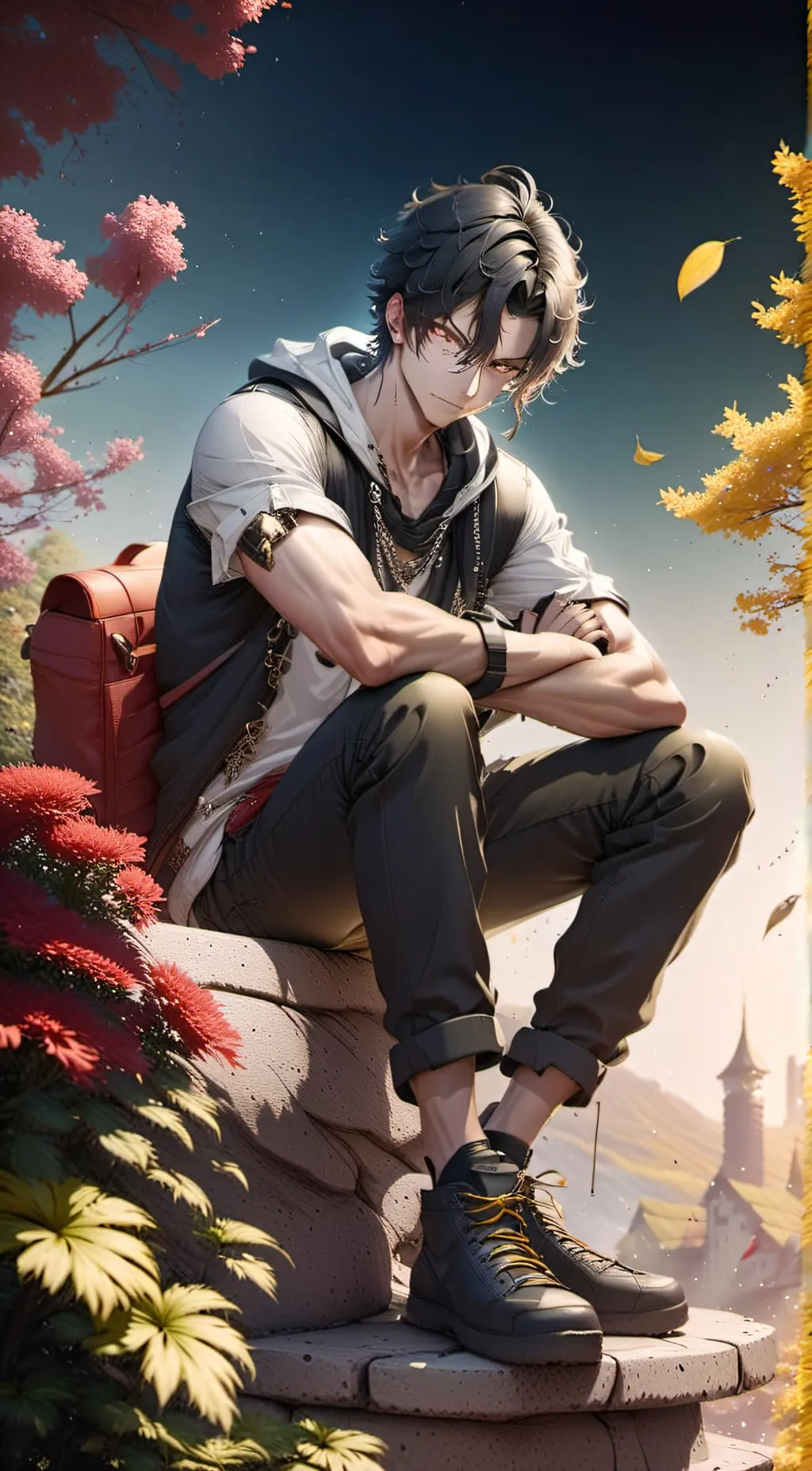 ai character: Ethan background