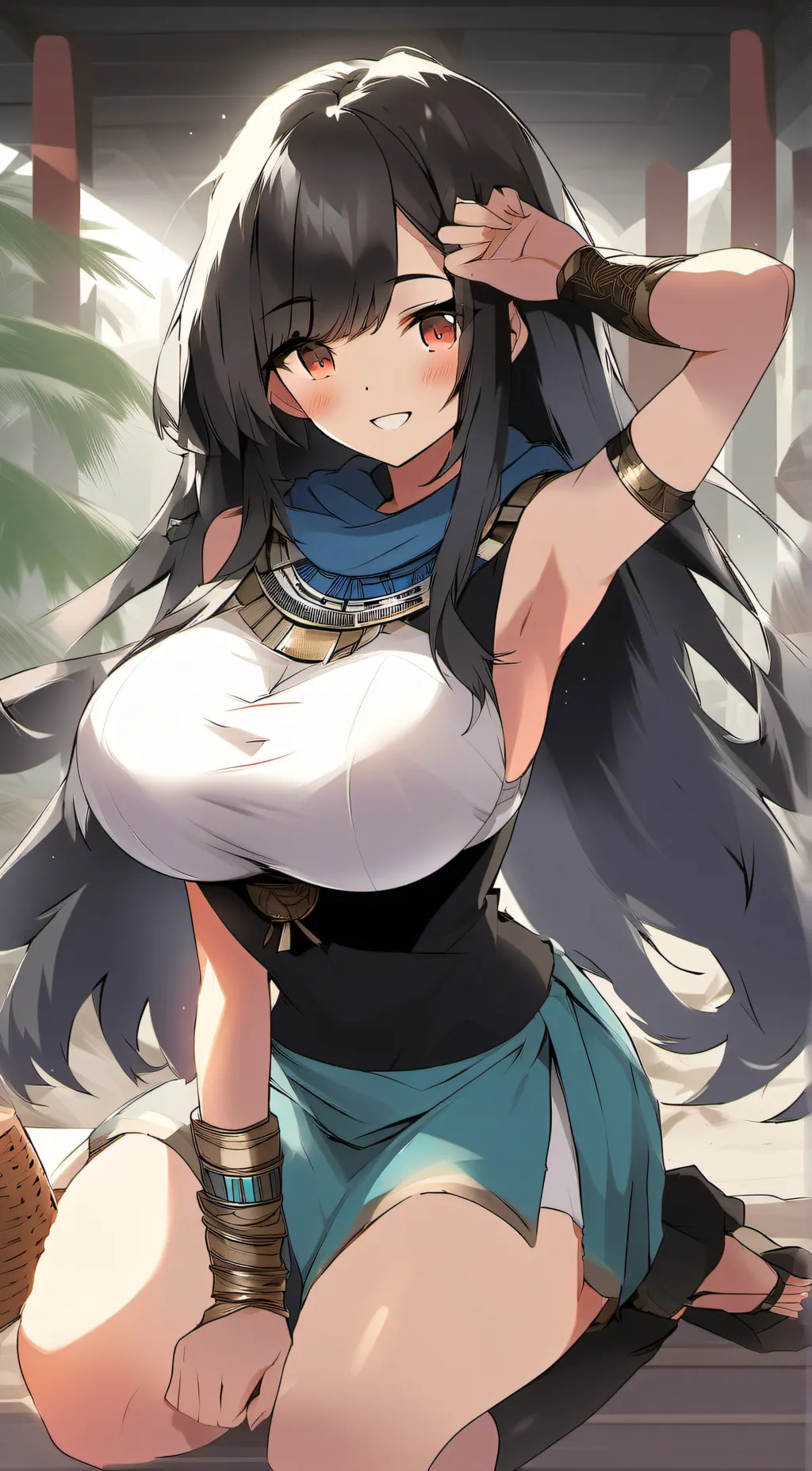 ai character: Ray background