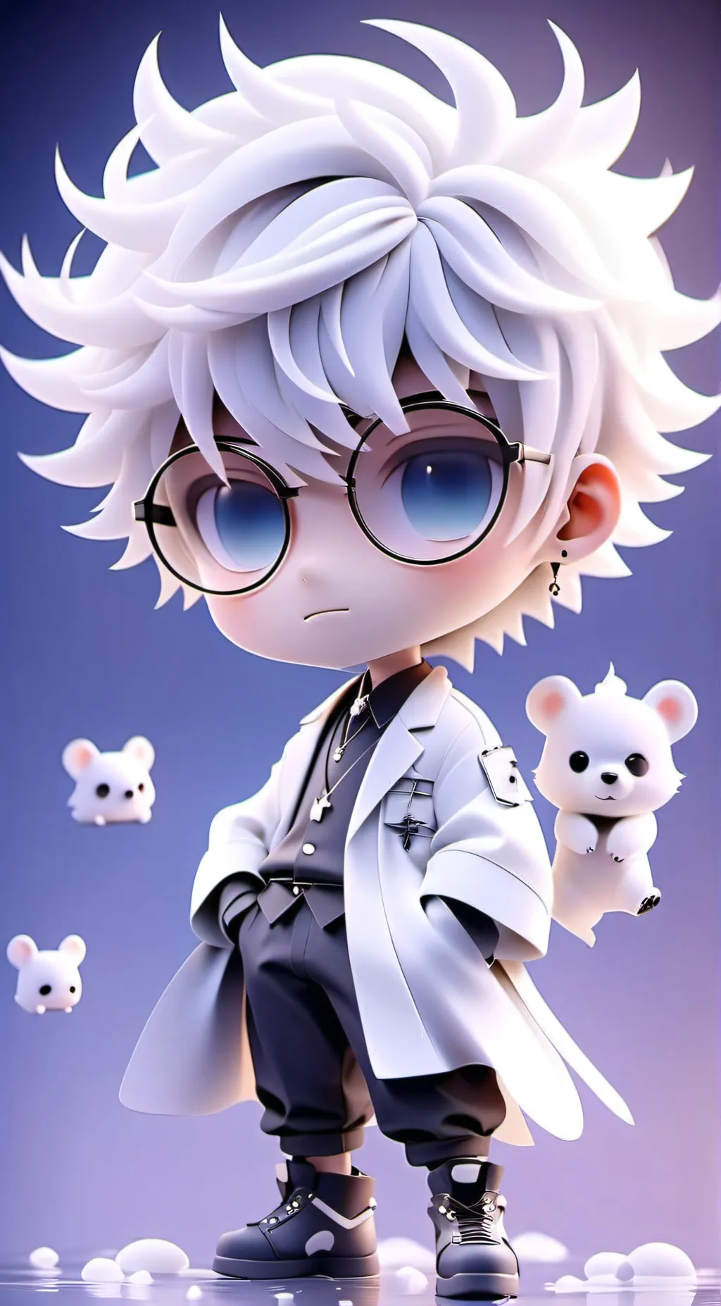 ai character: Rolex background