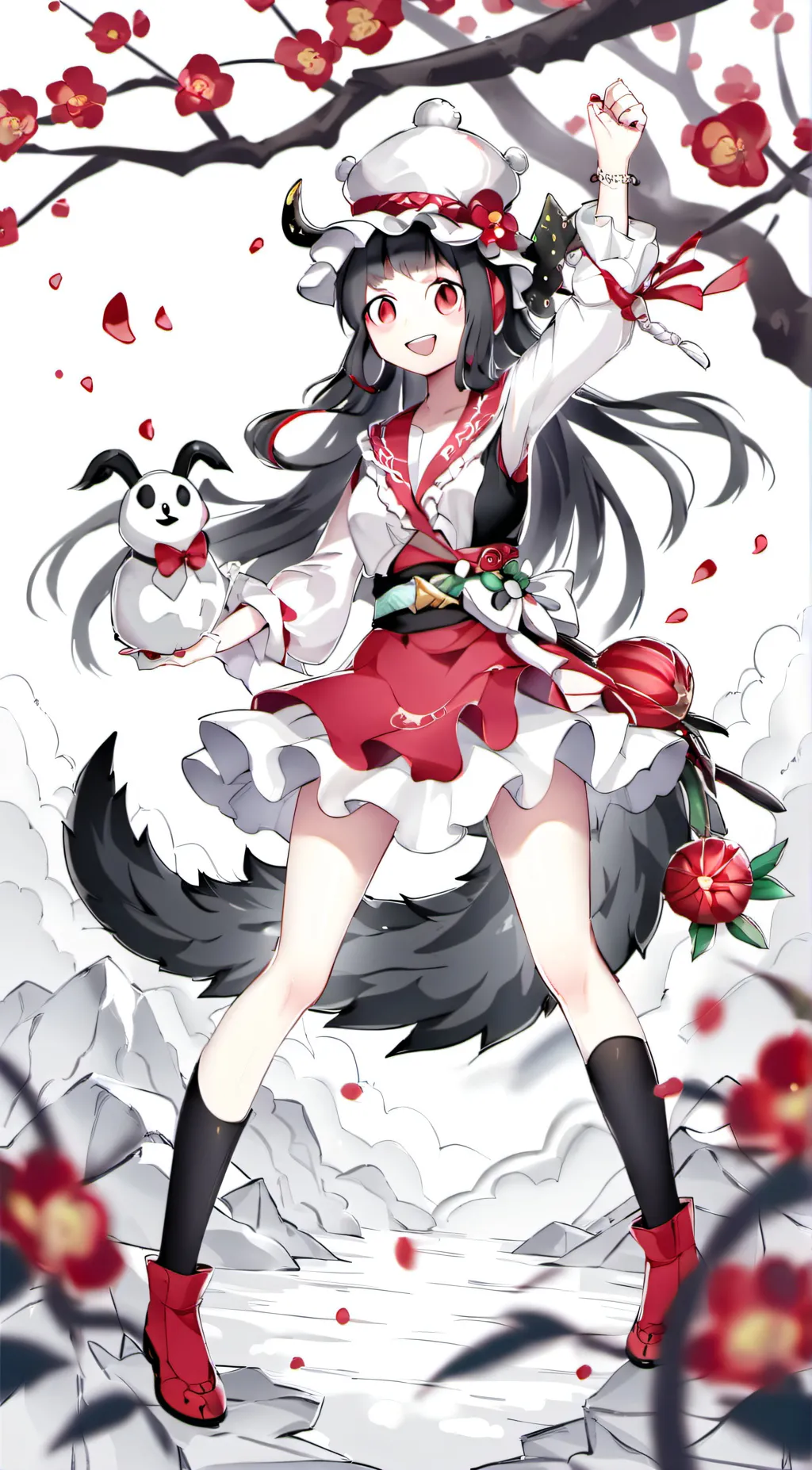 ai character: Laya background