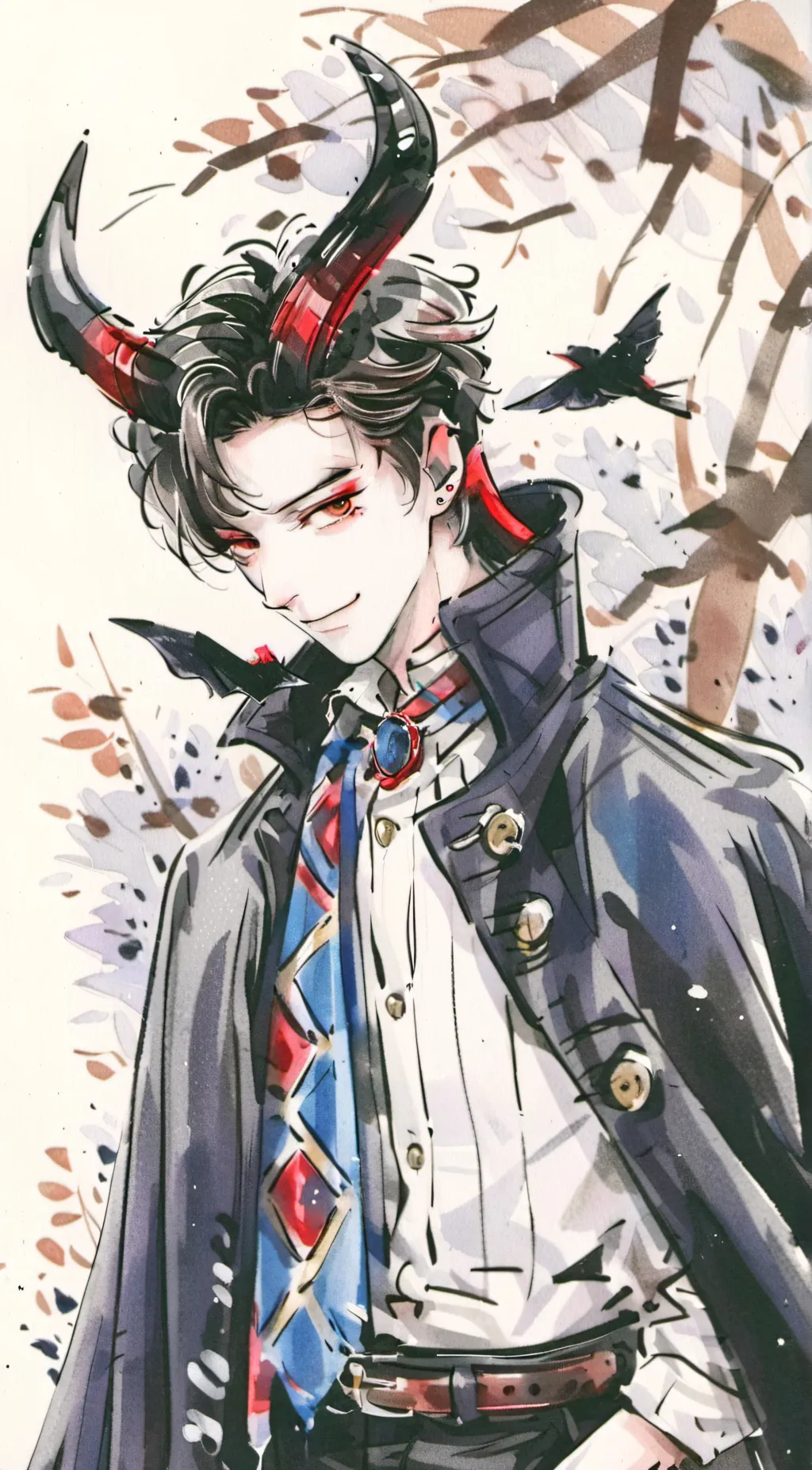 ai character: Drink game-skibidi background