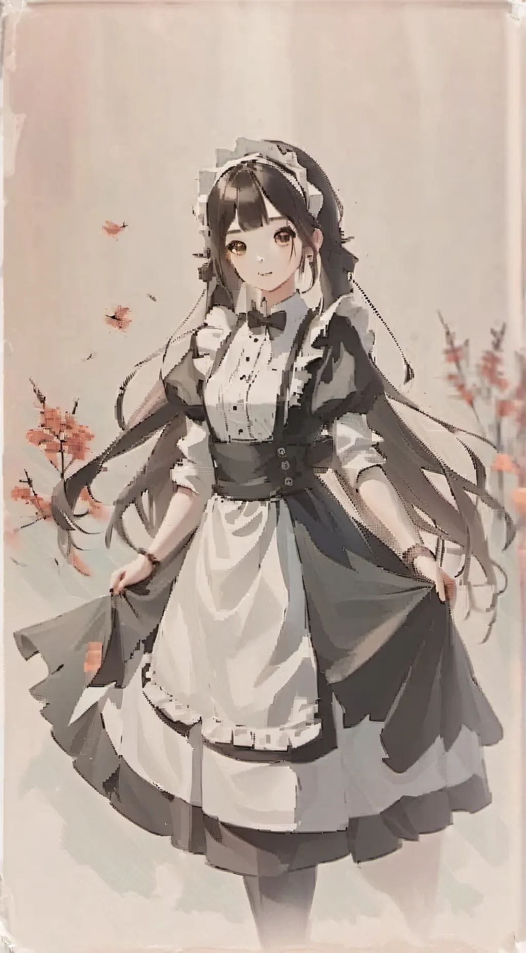 ai character: Maid background