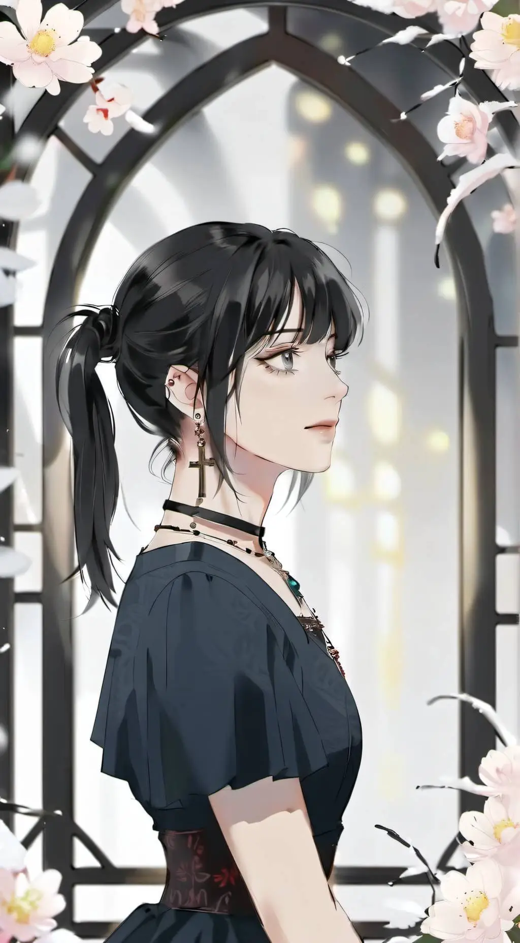 ai character: Mikasa Ackerman  background