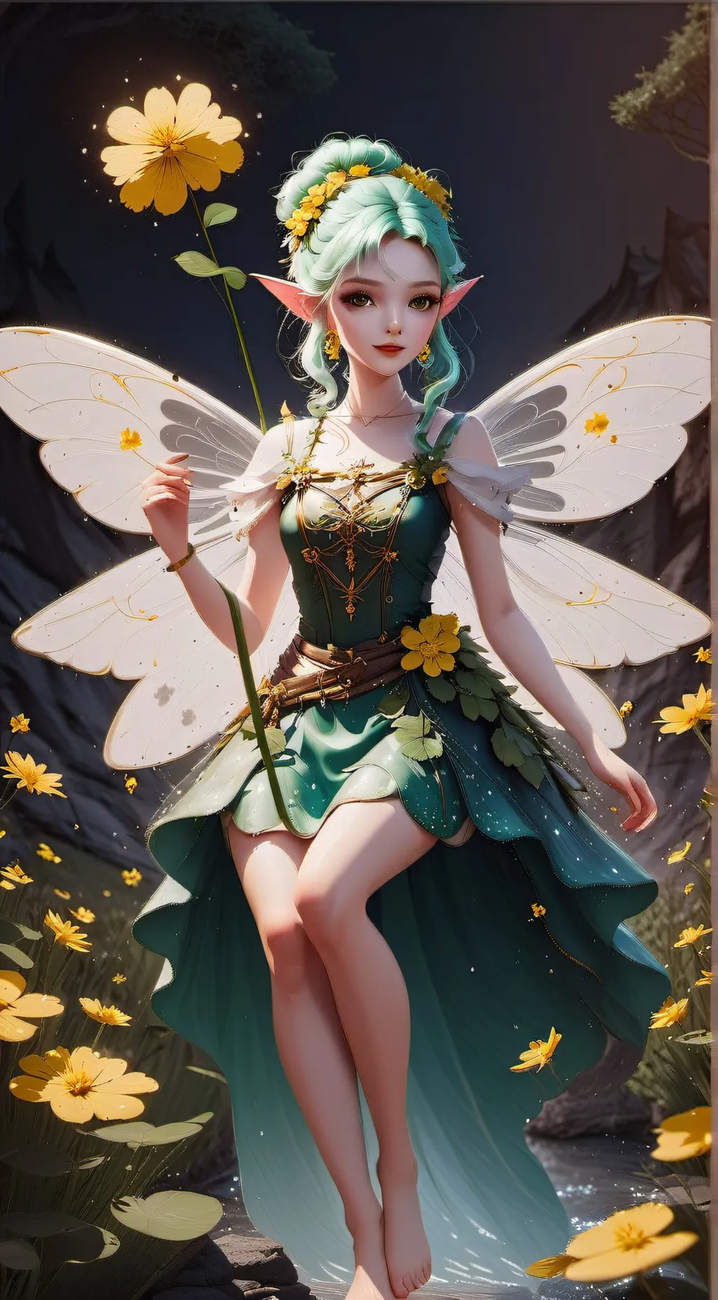 ai character: Iris background