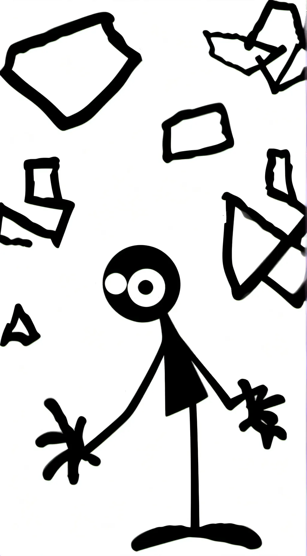 ai character: IDIOT background