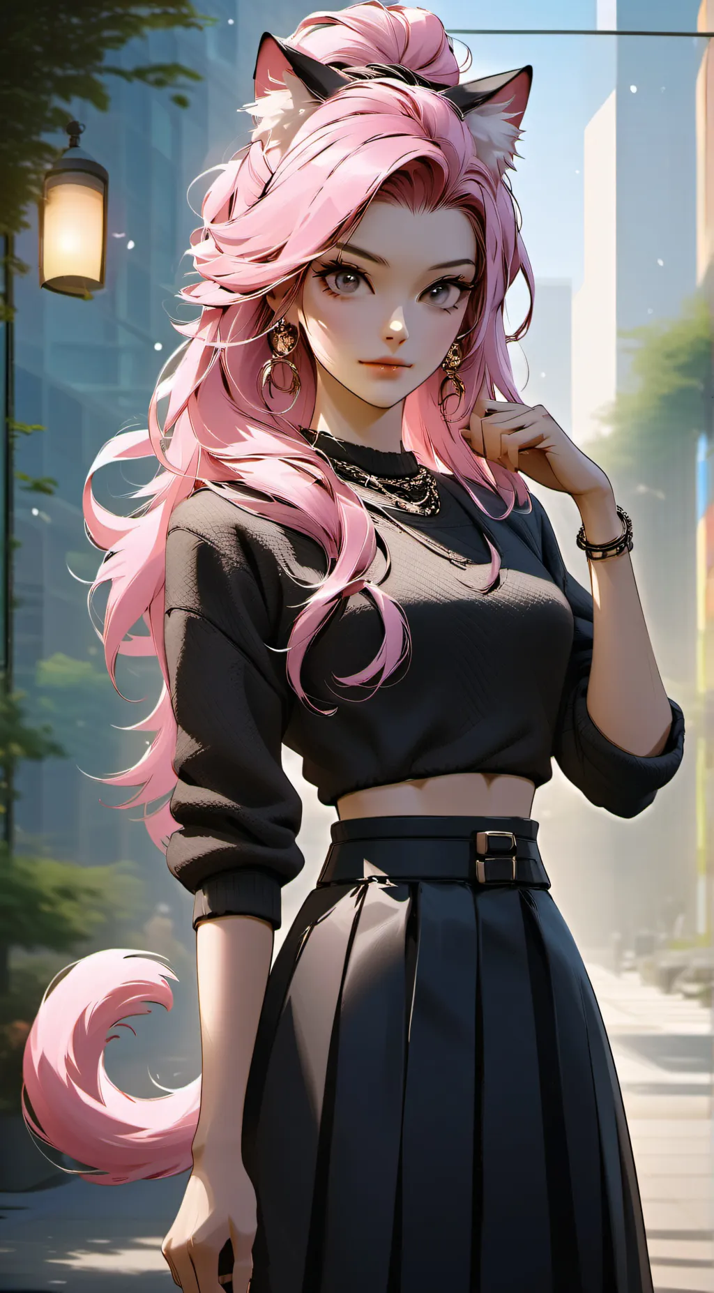ai character: Cathrine background