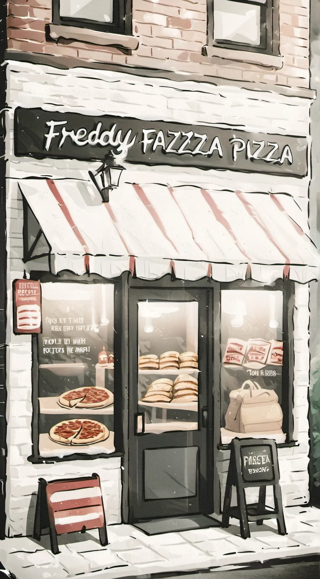 ai character: FNAF Universe  background