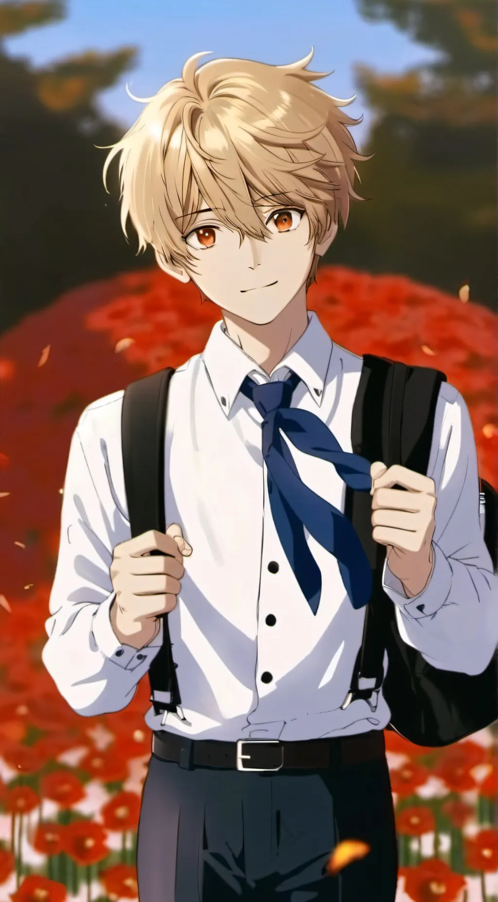 ai character: Mark background