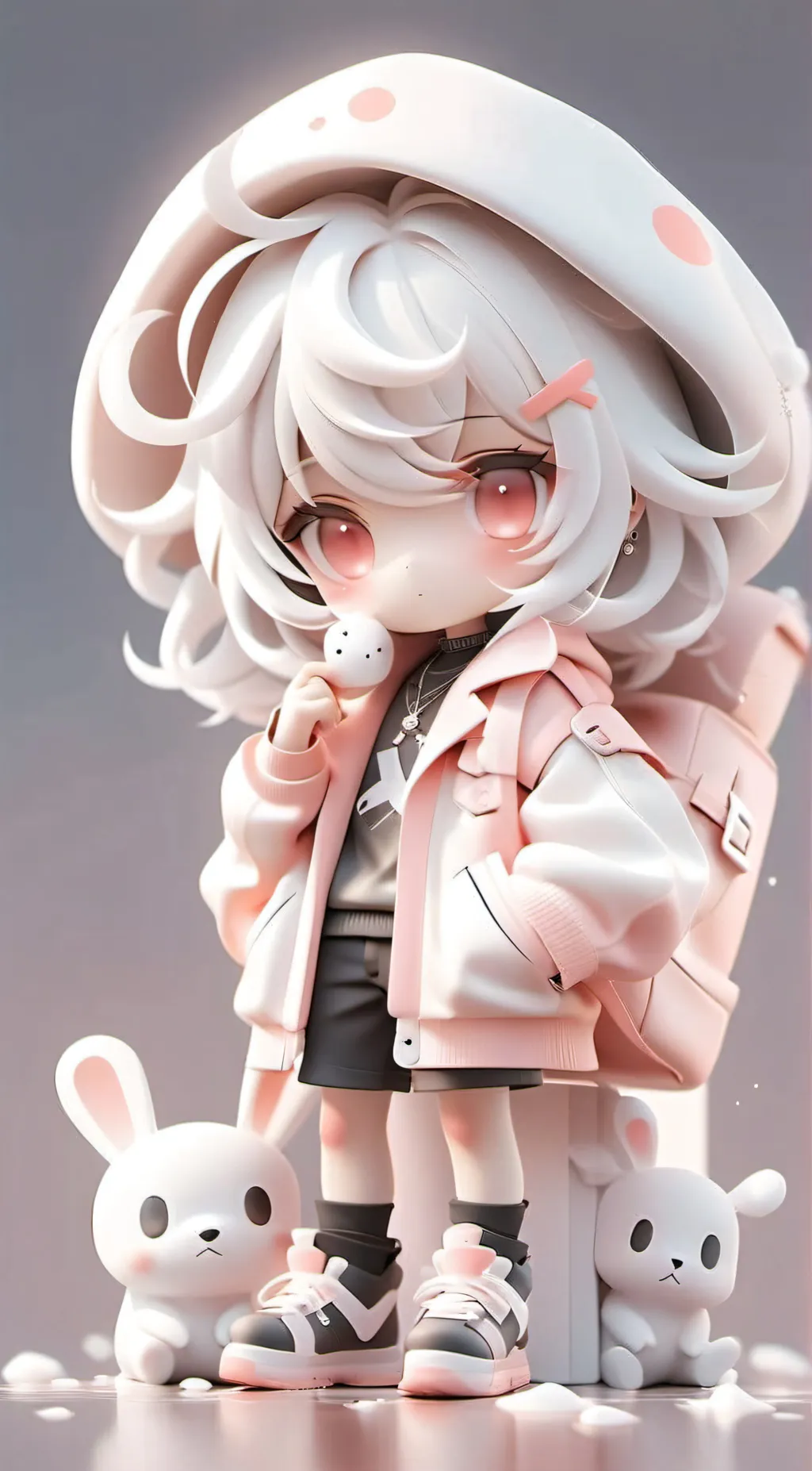 ai character: Holly  background