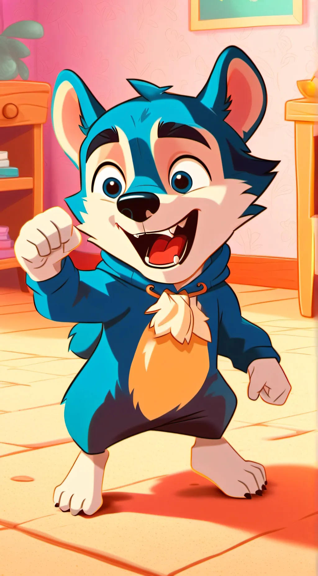 ai character: Jacky background