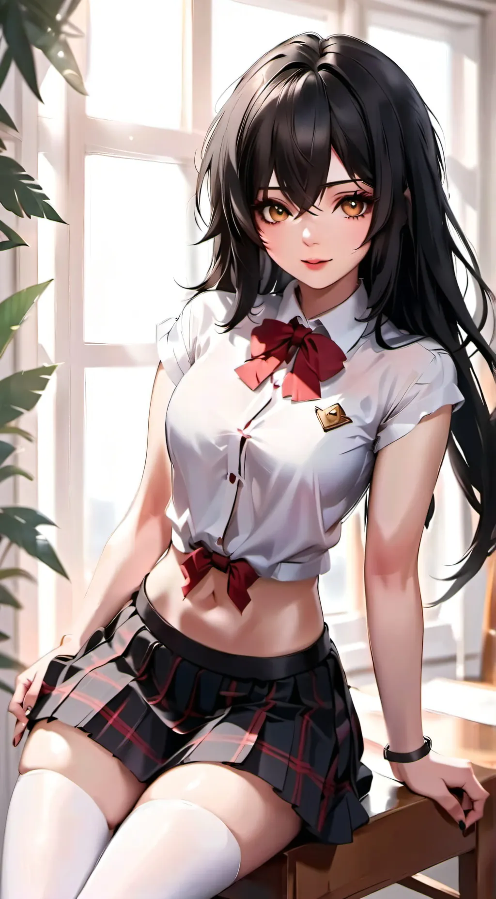 ai character: Evelyn  background