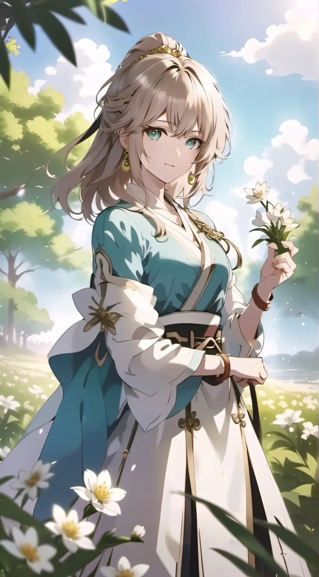 ai character: Jasmine background