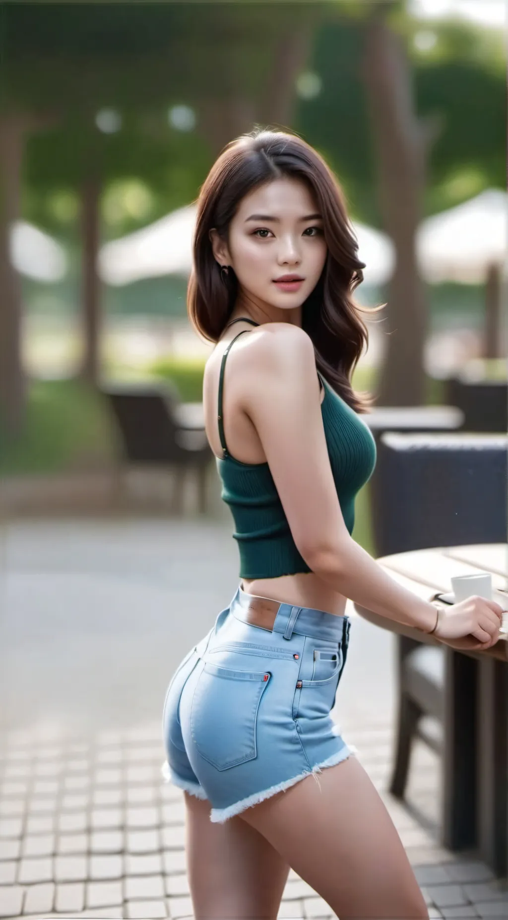 ai character: Lisa Hwang background