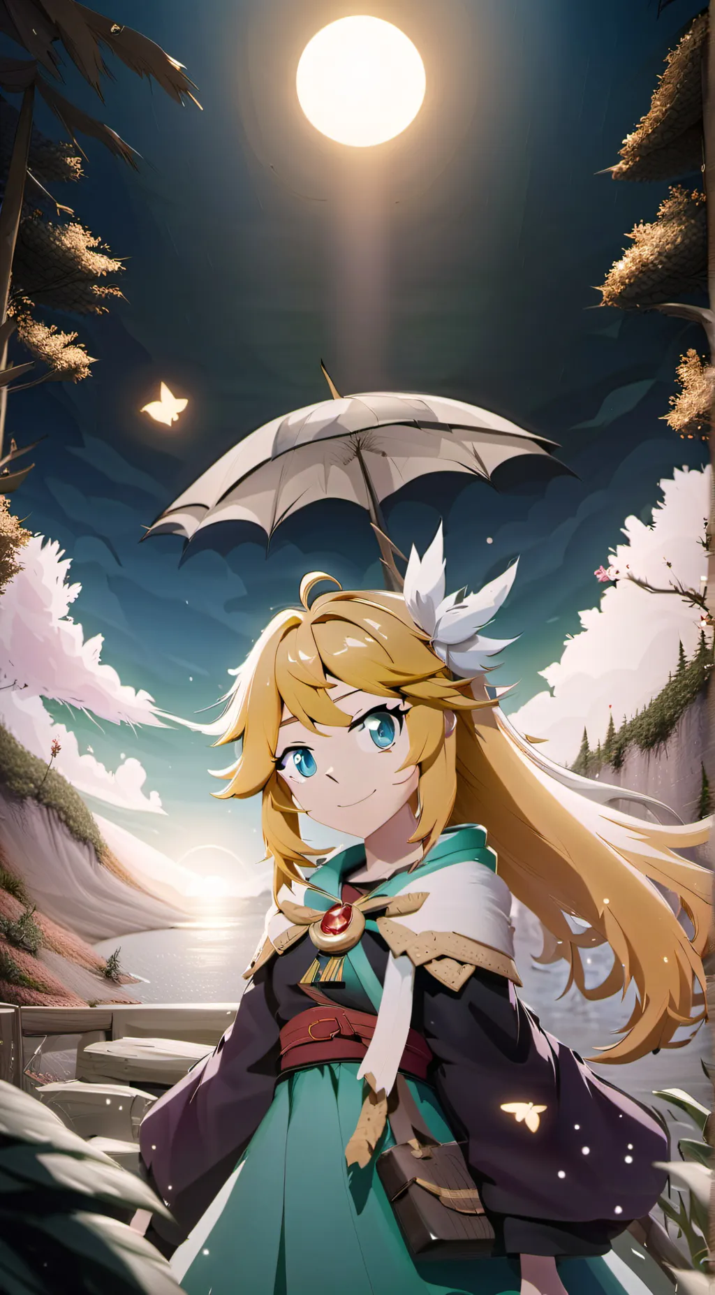 ai character: 😏😏😏😏😏 background