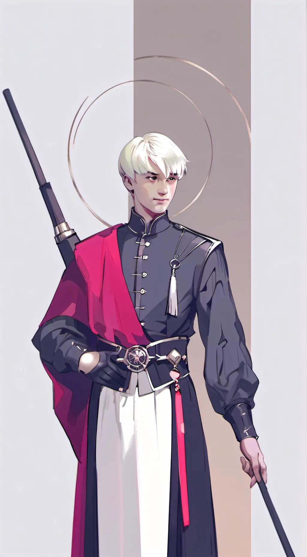 ai character: Draco malfoy  background