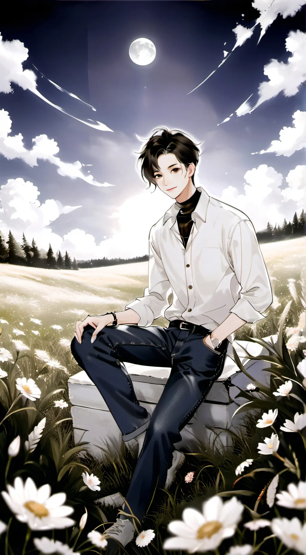 ai character: Leko.  background