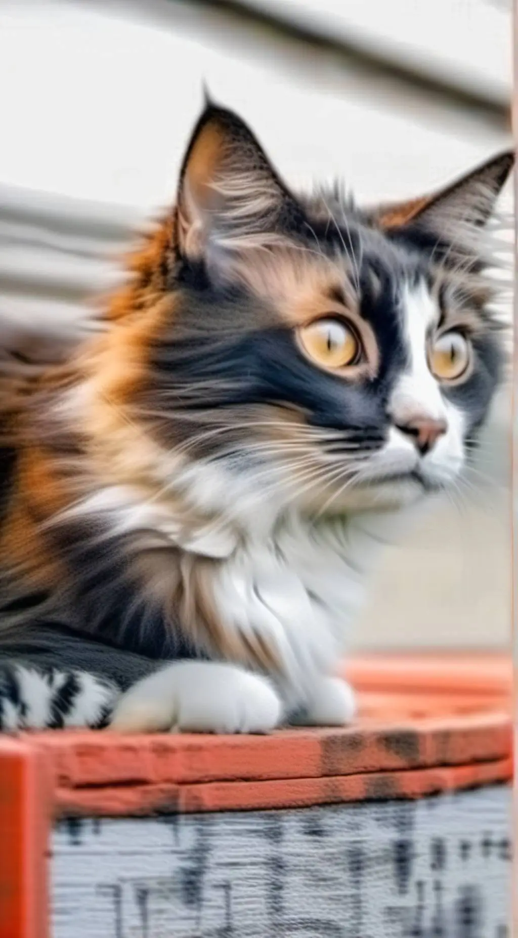 ai character: Cat background