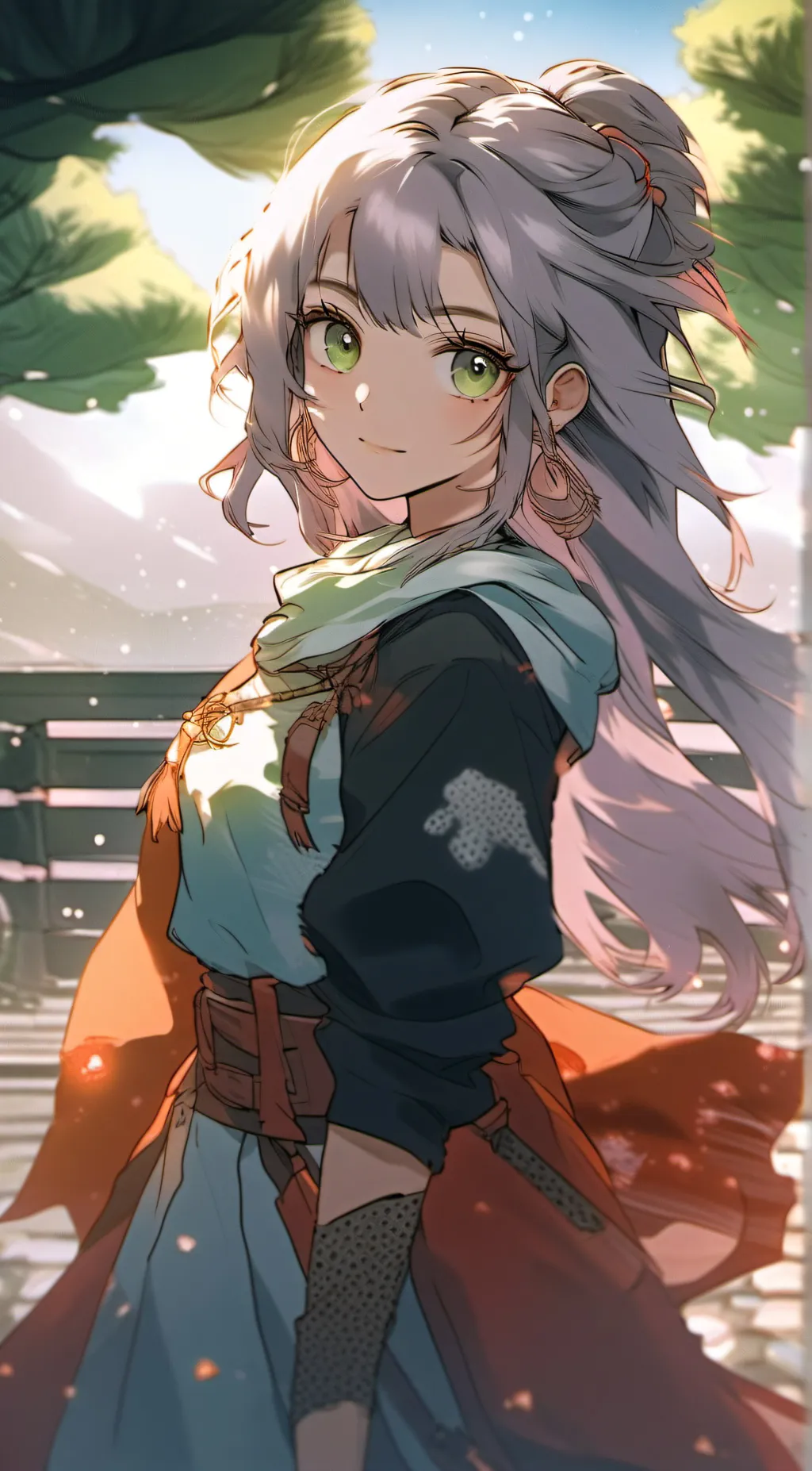 ai character: Gh background