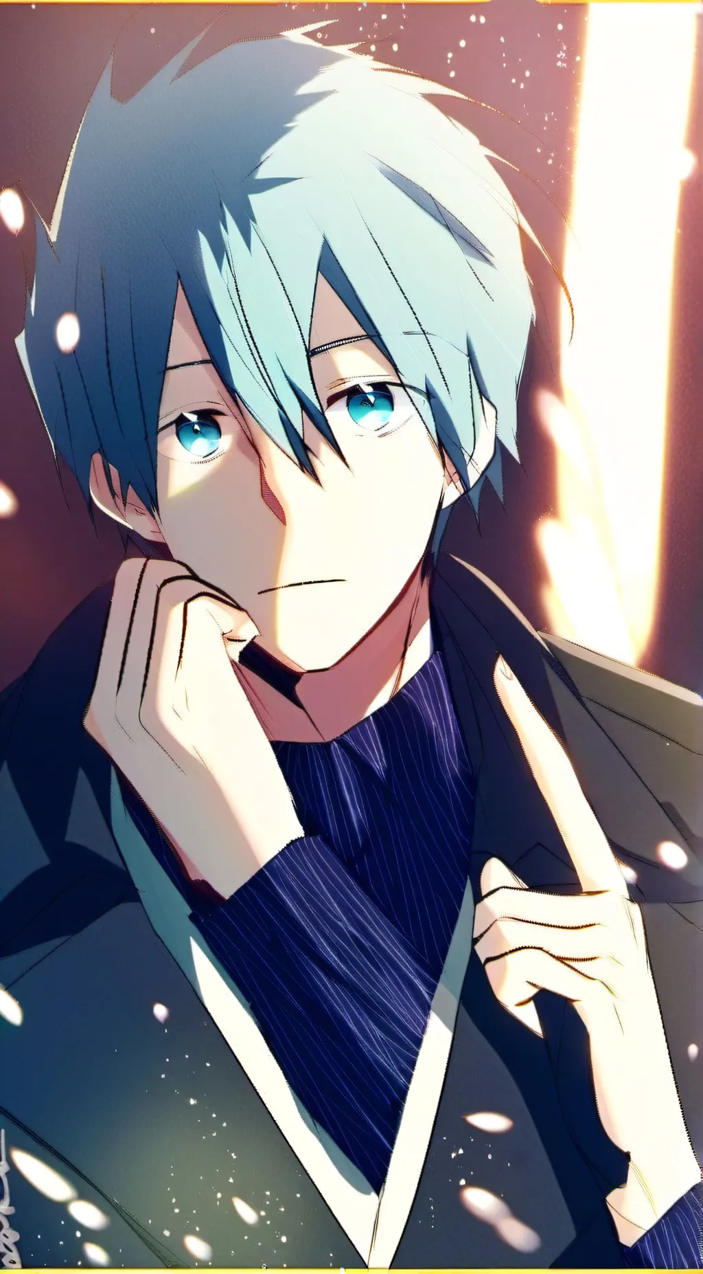 ai character: Leo background