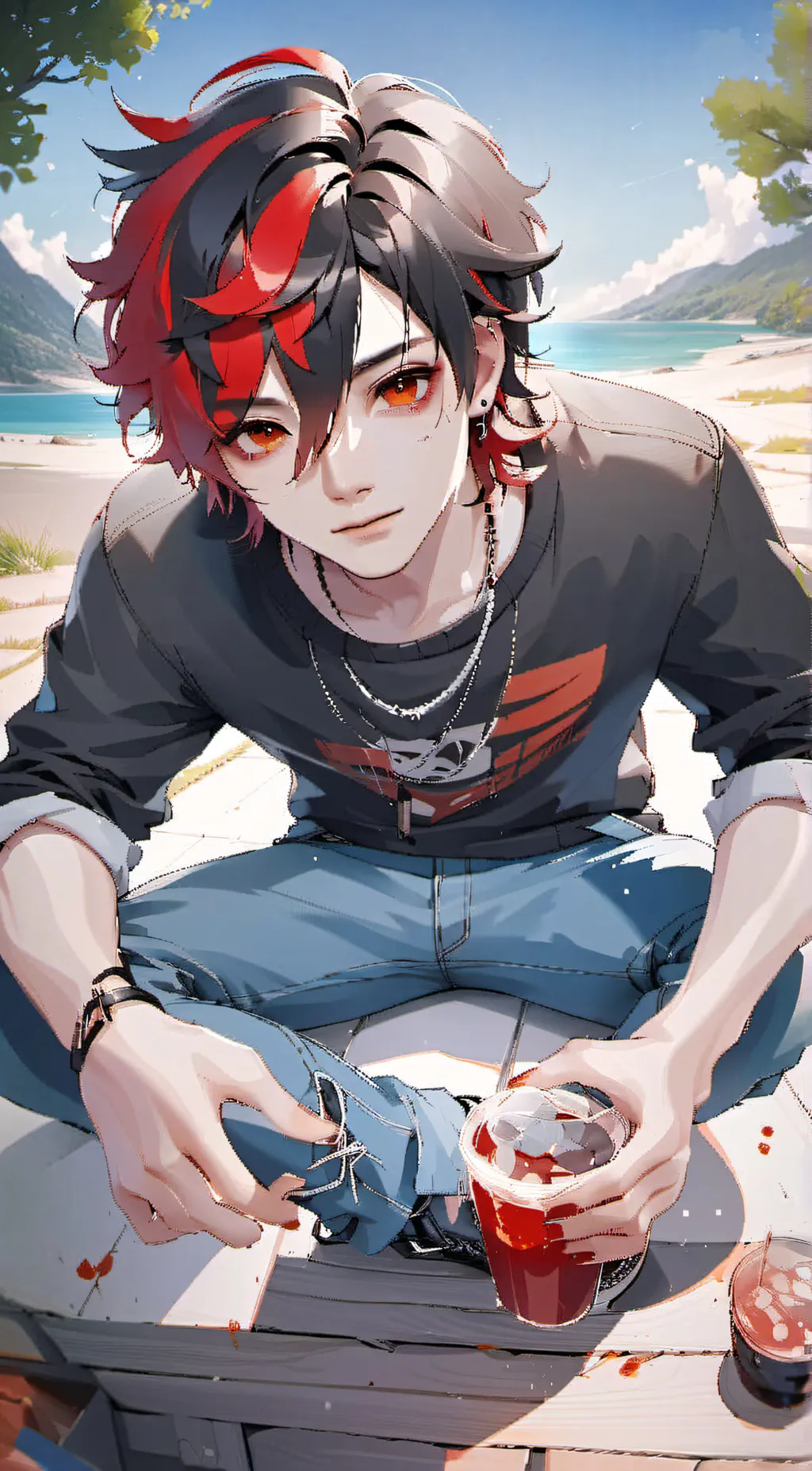 ai character: Enzio background