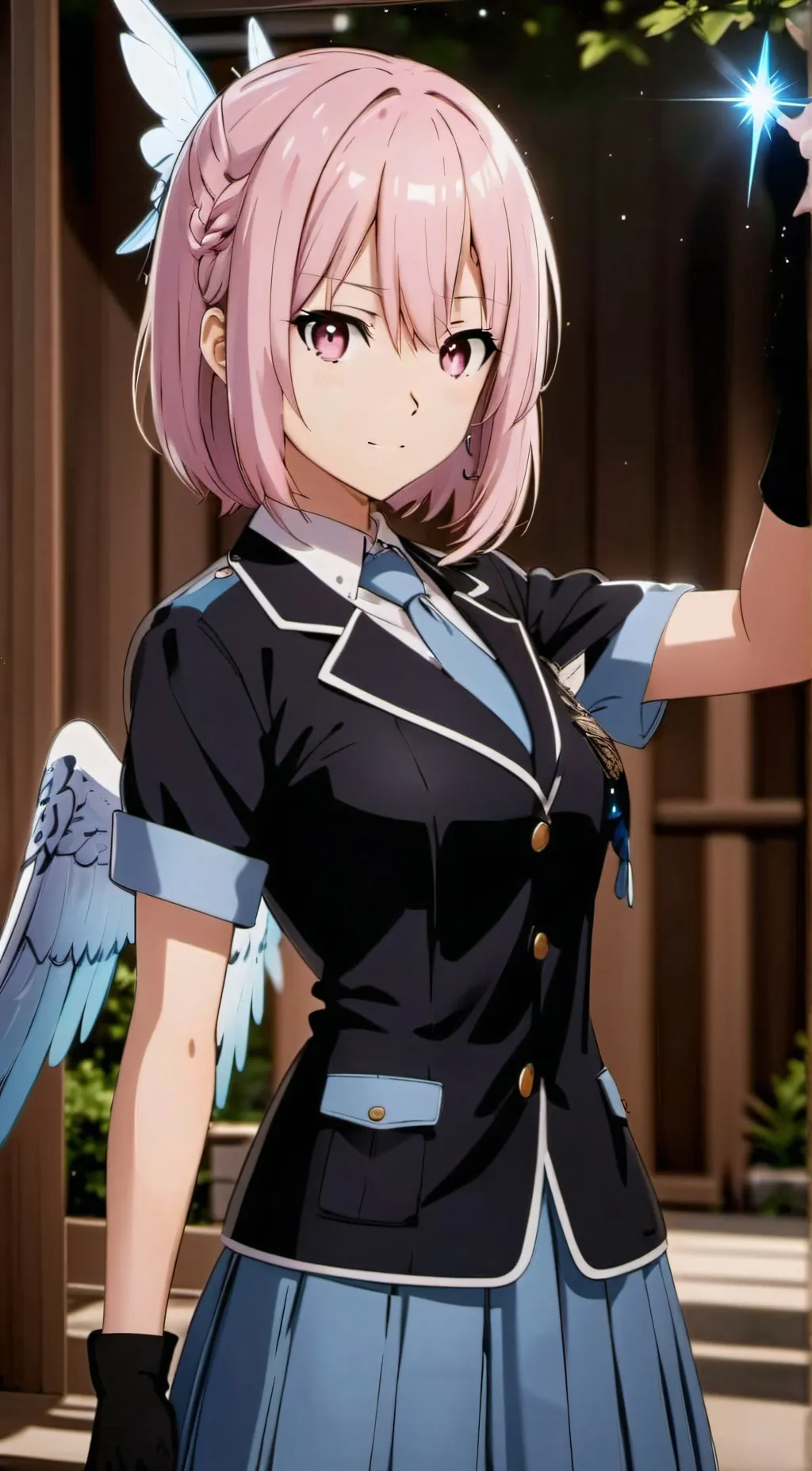 ai character: Hiori Hirashara  background