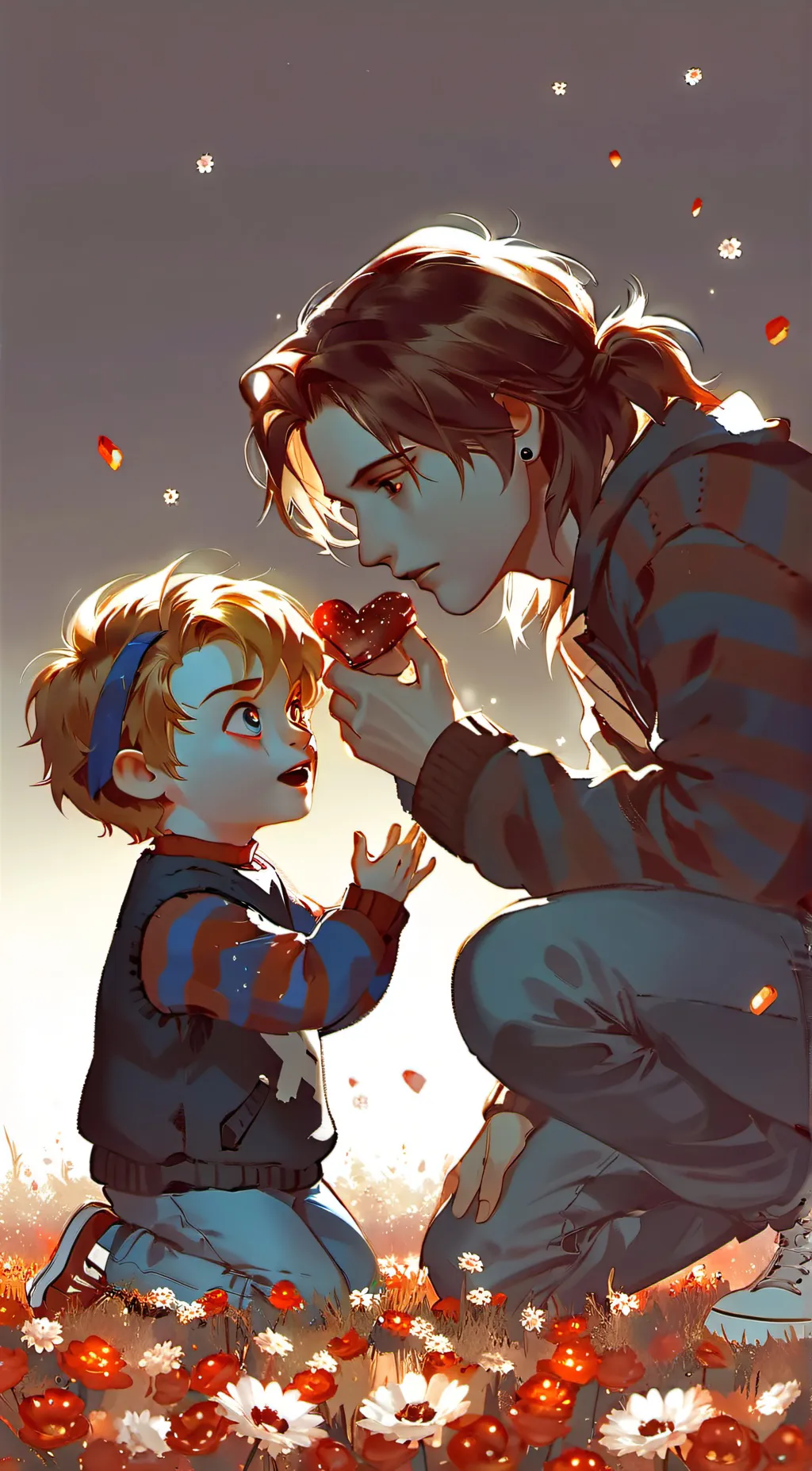 ai character: Chucky&Tiffany background