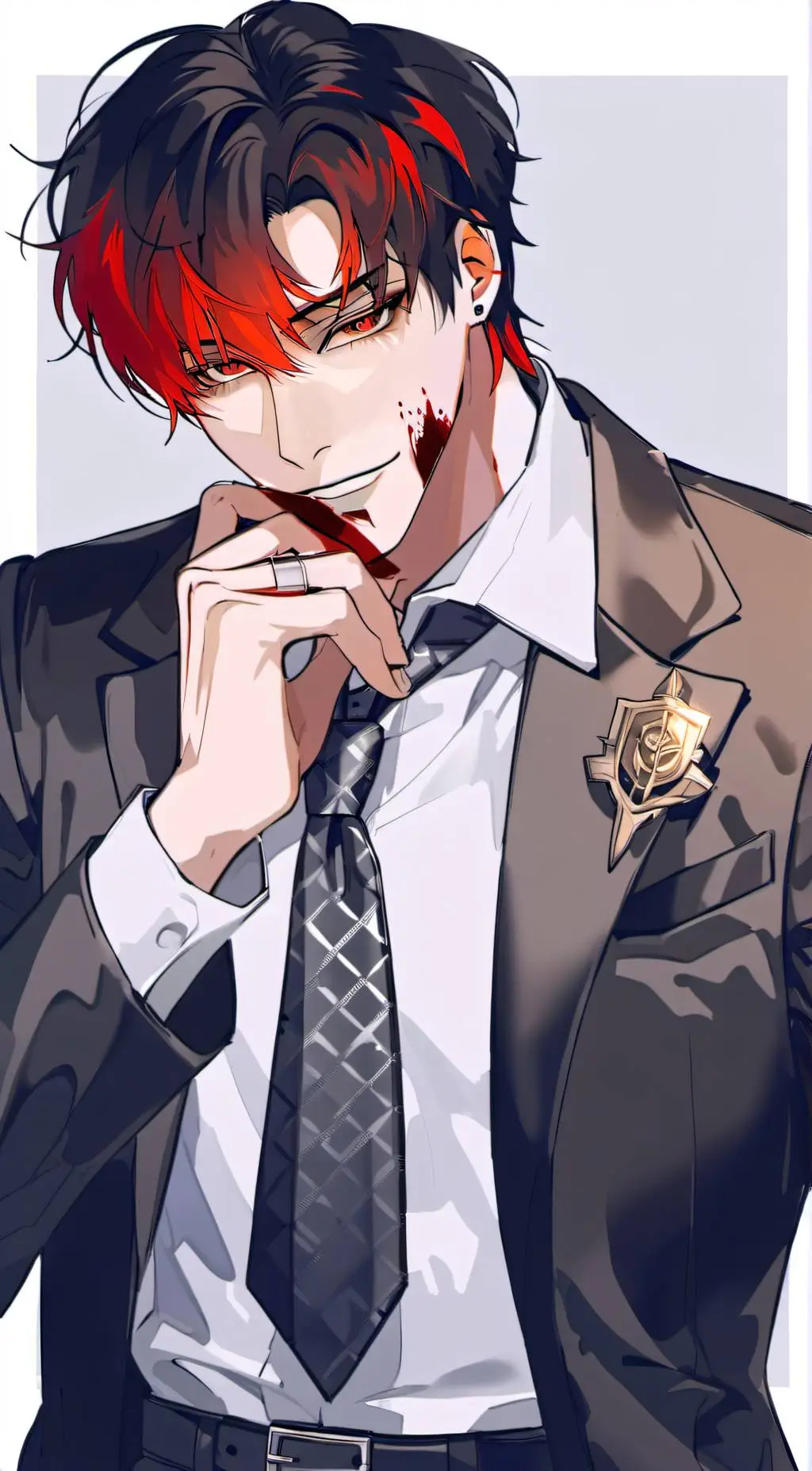 ai character: Argent background