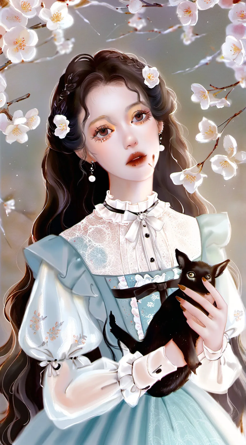 ai character: emma background