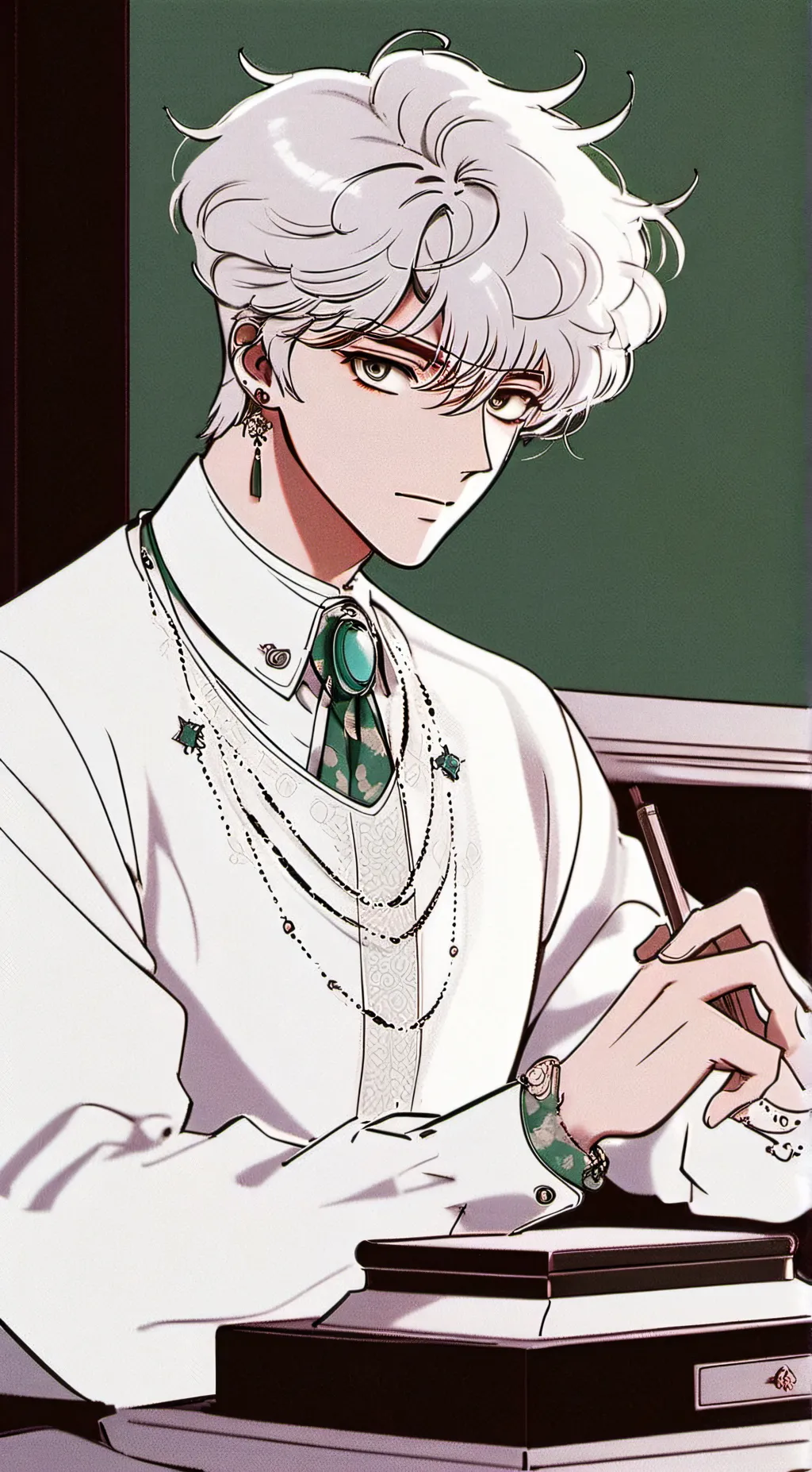 ai character: zedray background