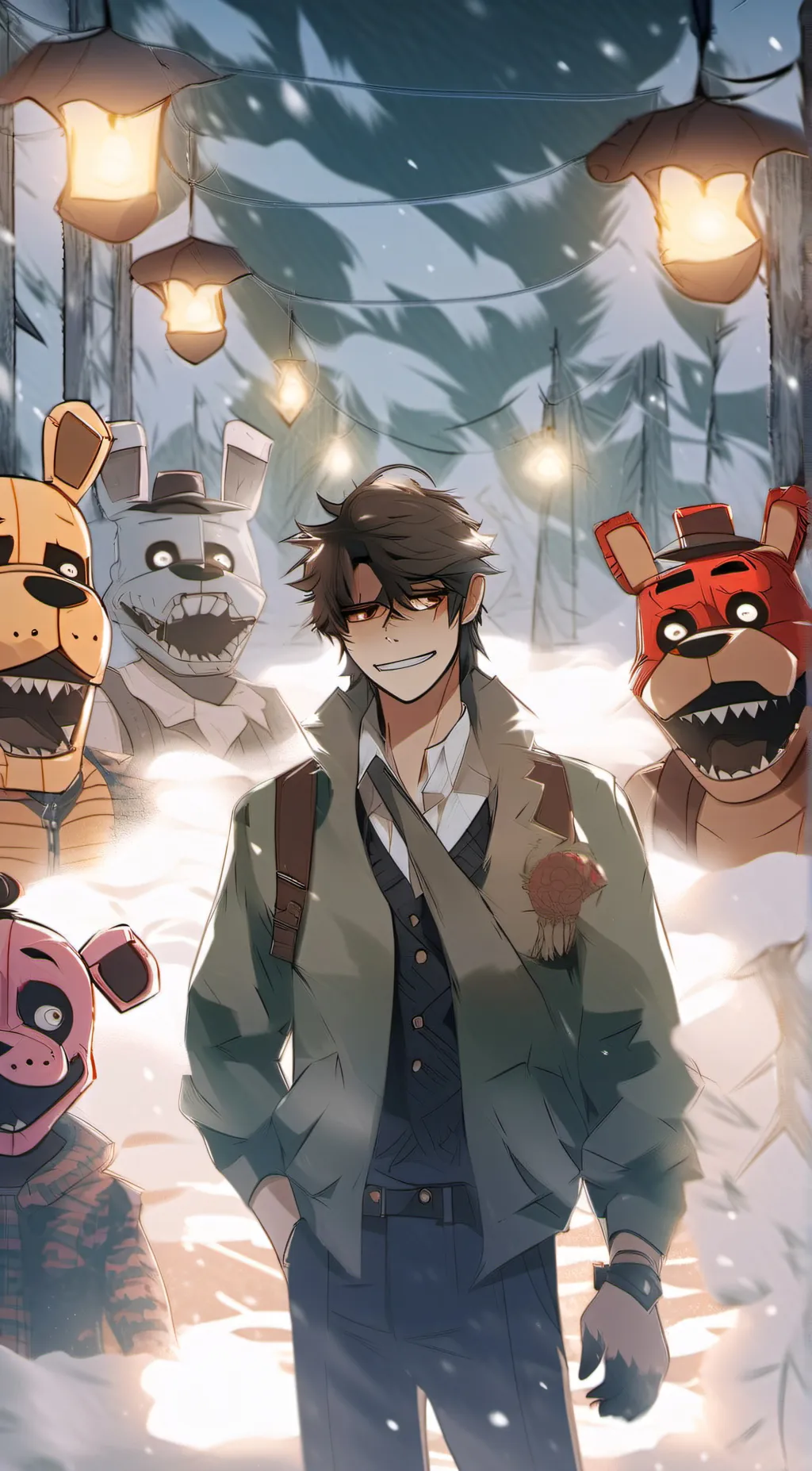 ai character: ♡FNAF~RP♡ background