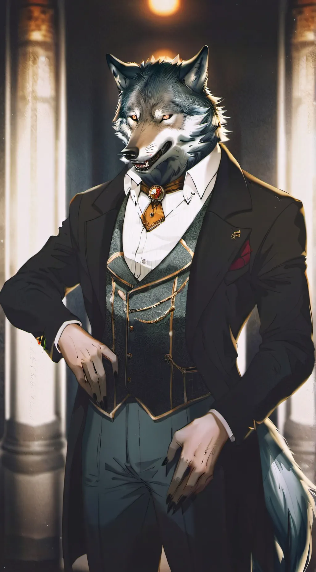 Talkie AI - Chat with Wolf Gambler