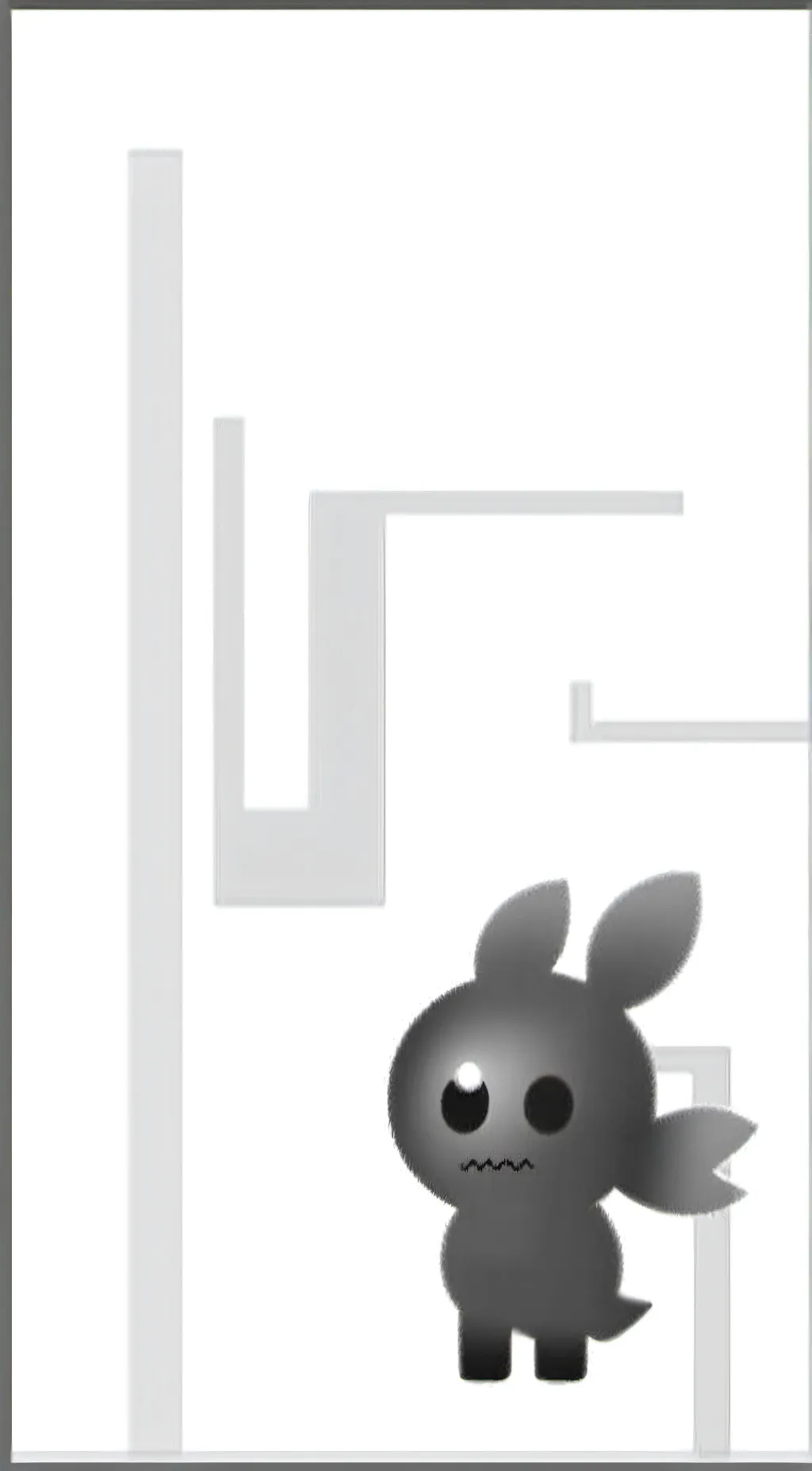 ai character: I'm dum background