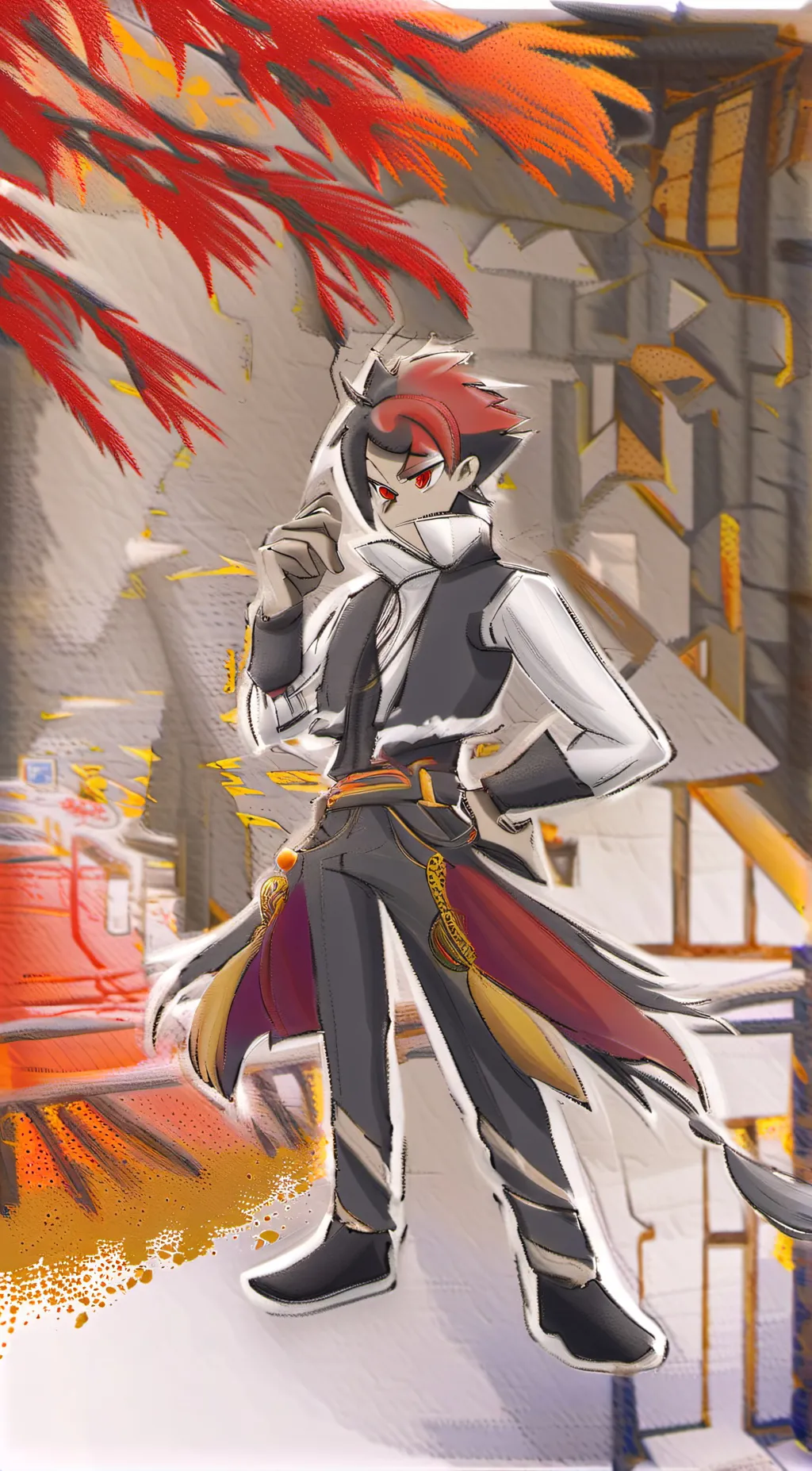 ai character: RADIOAPPLE 2 background