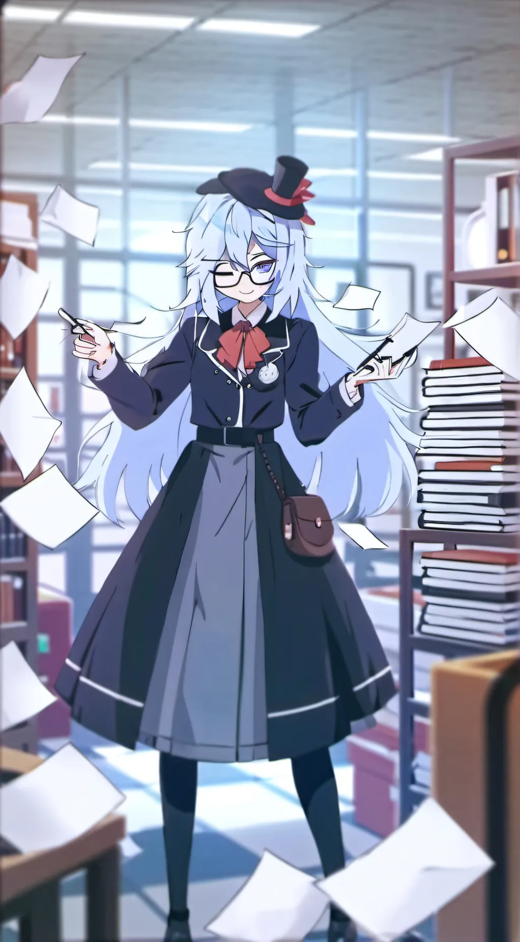 ai character: miss grace background