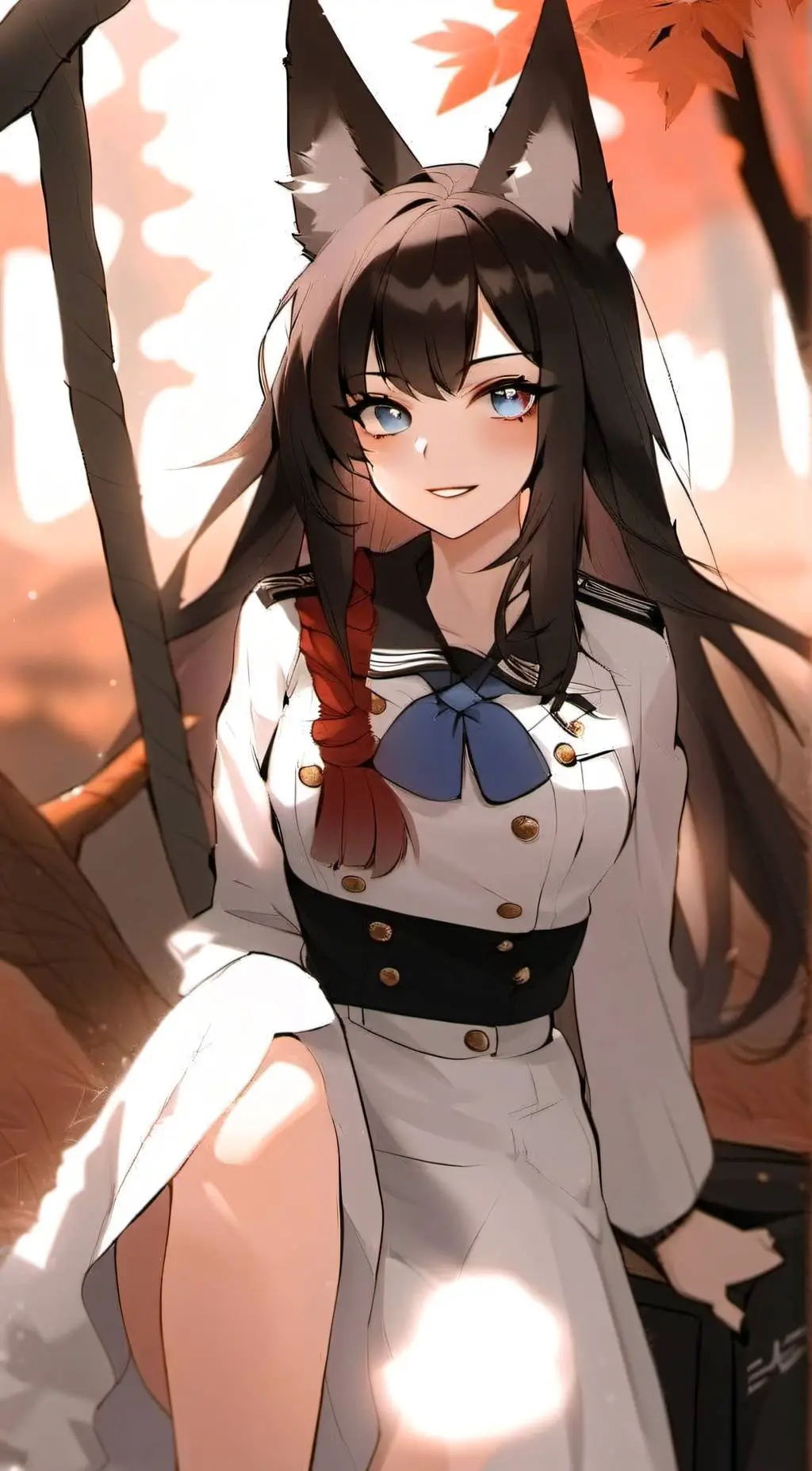 ai character: uss akagi background