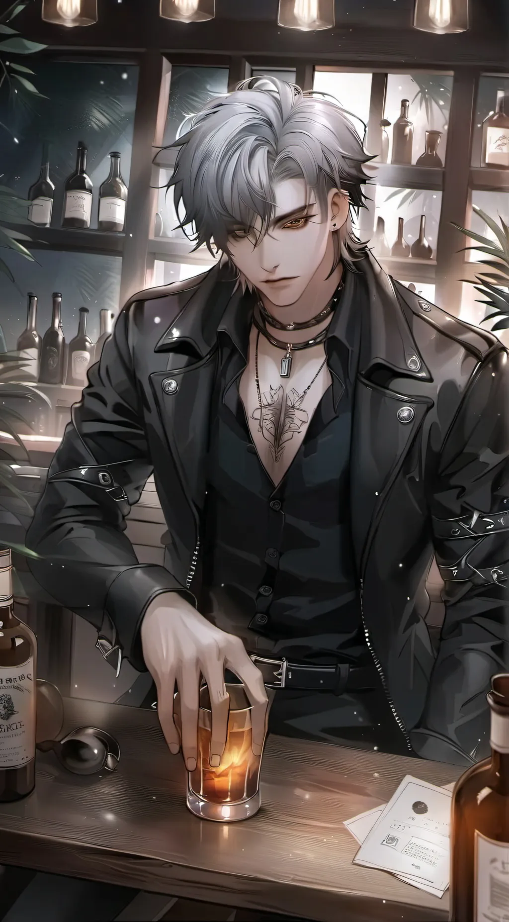 ai character: Ajax Hawk background