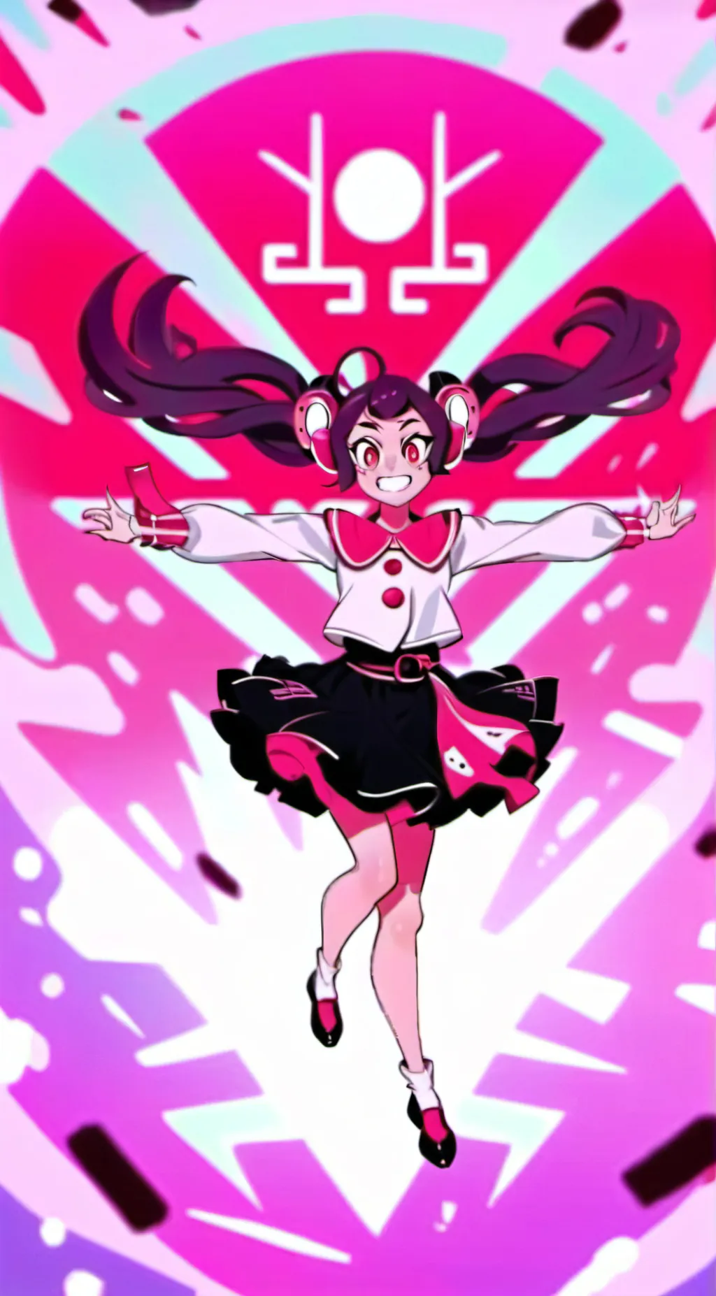 ai character: luna background