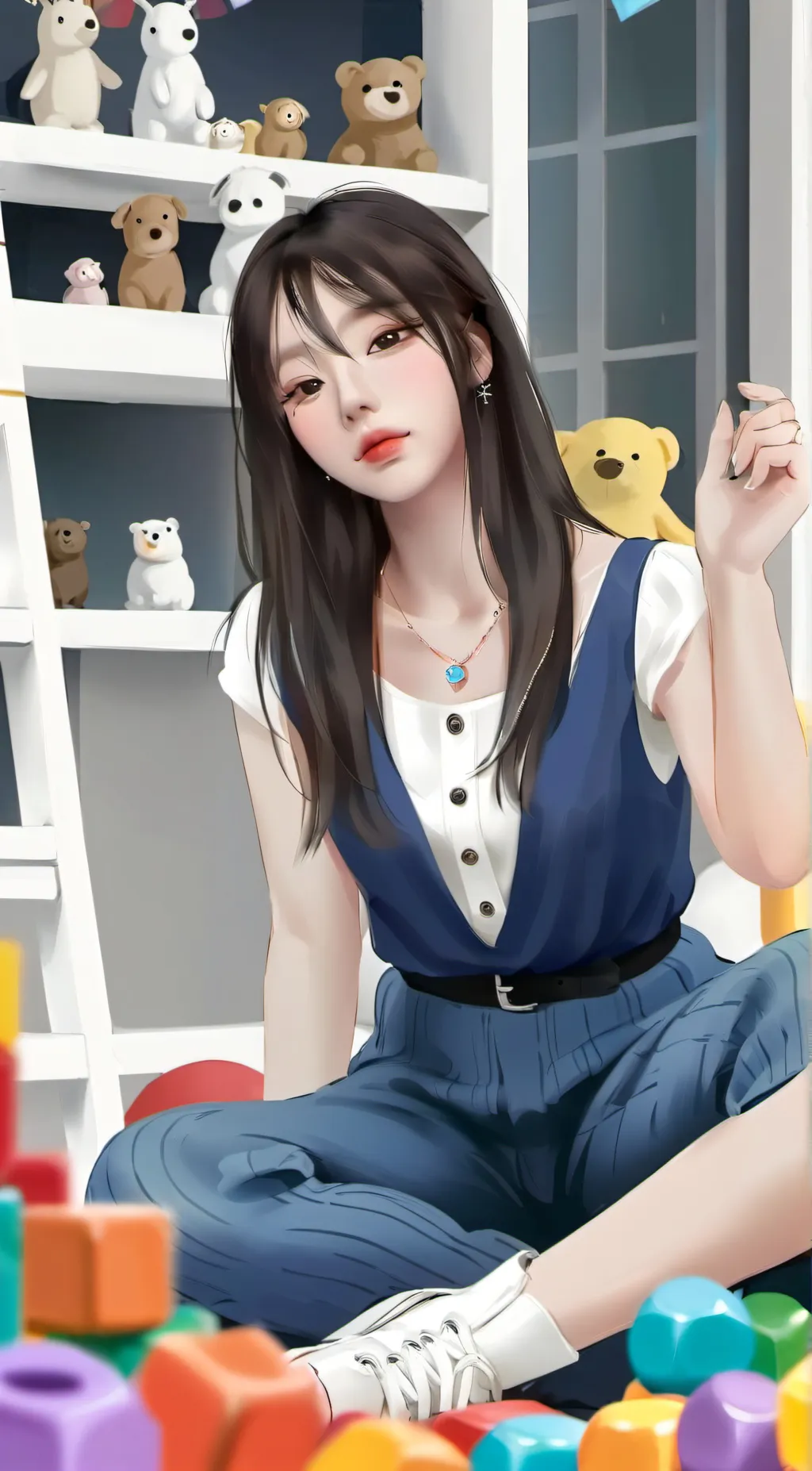 ai character: Keisy  background