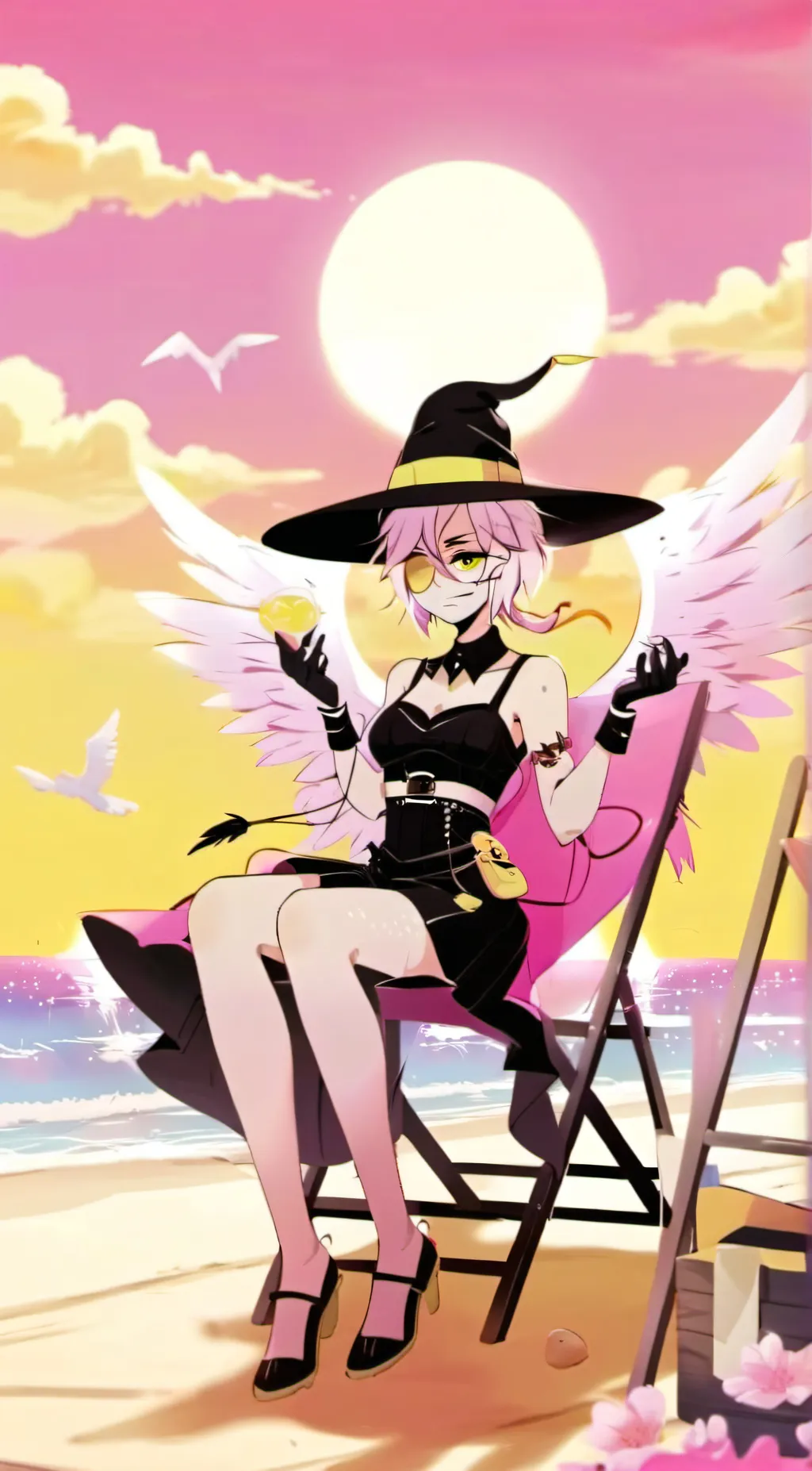 ai character: HH?!! ♟️ background