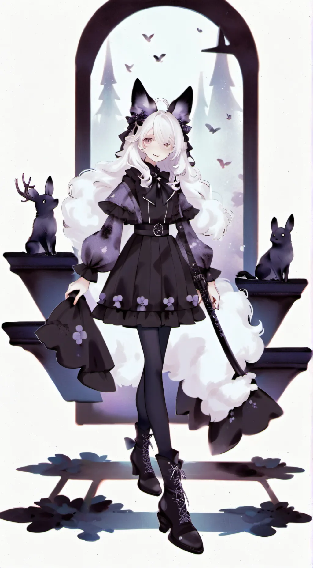 ai character: catnap  background