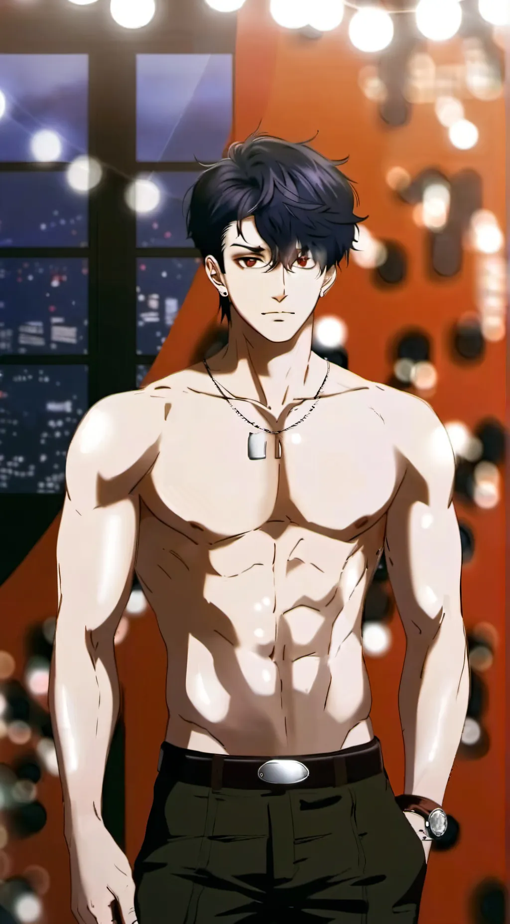 ai character: Decker  background