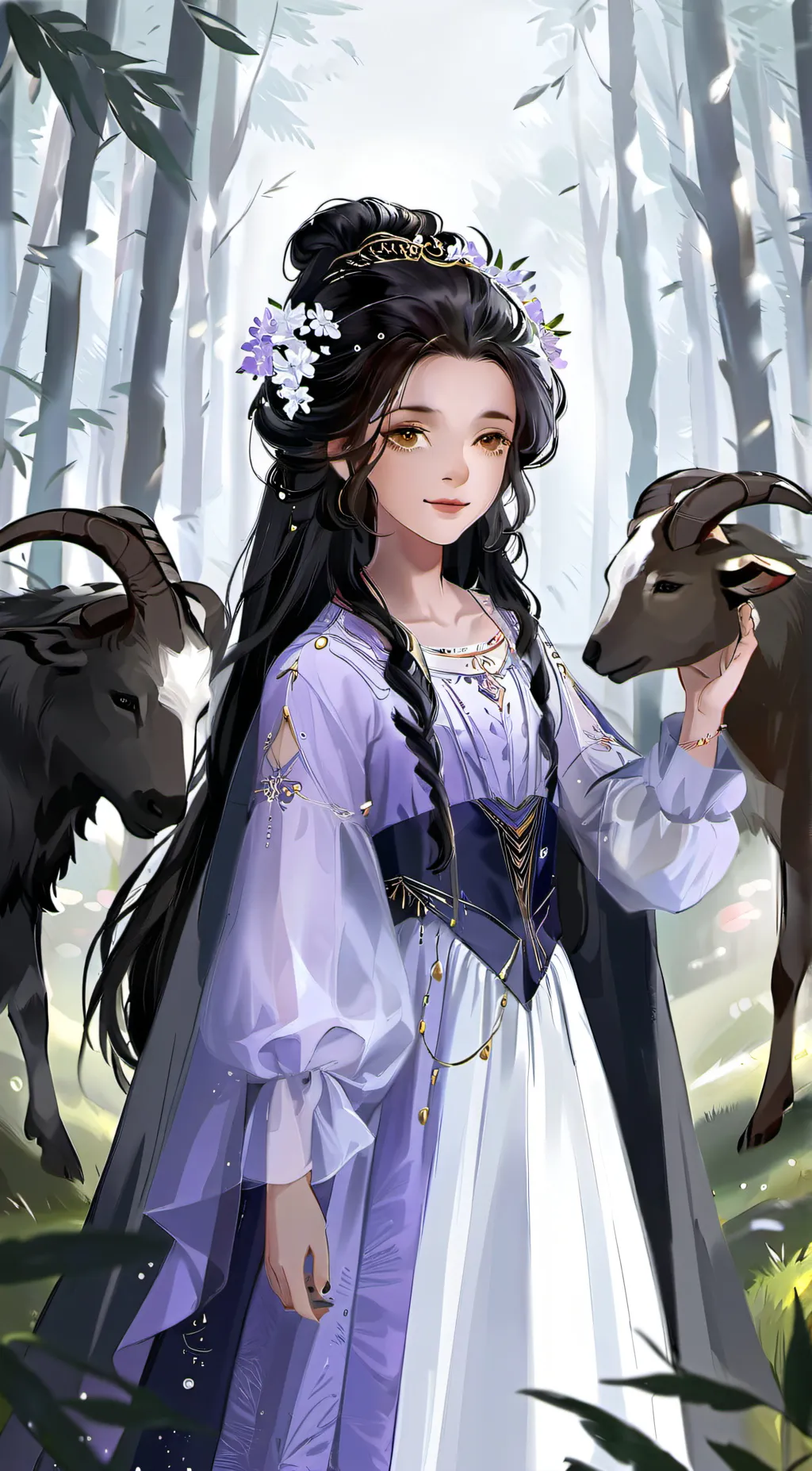 ai character: Asia background