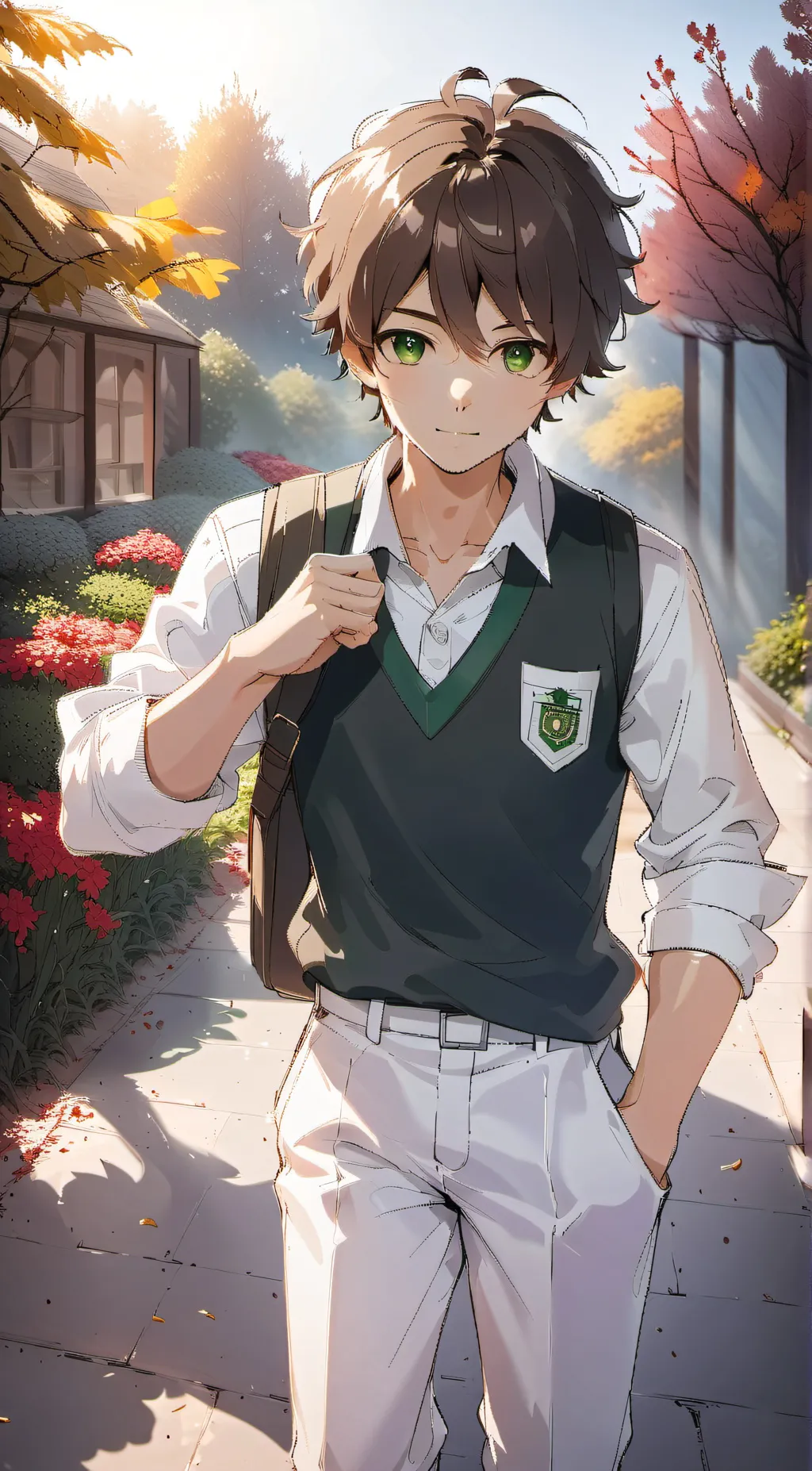 ai character: Max background