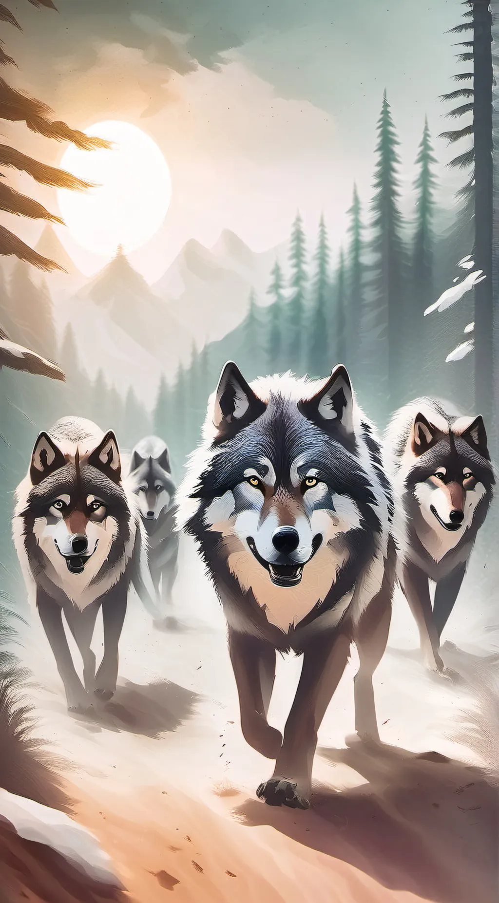 ai character: Wolf Pack background
