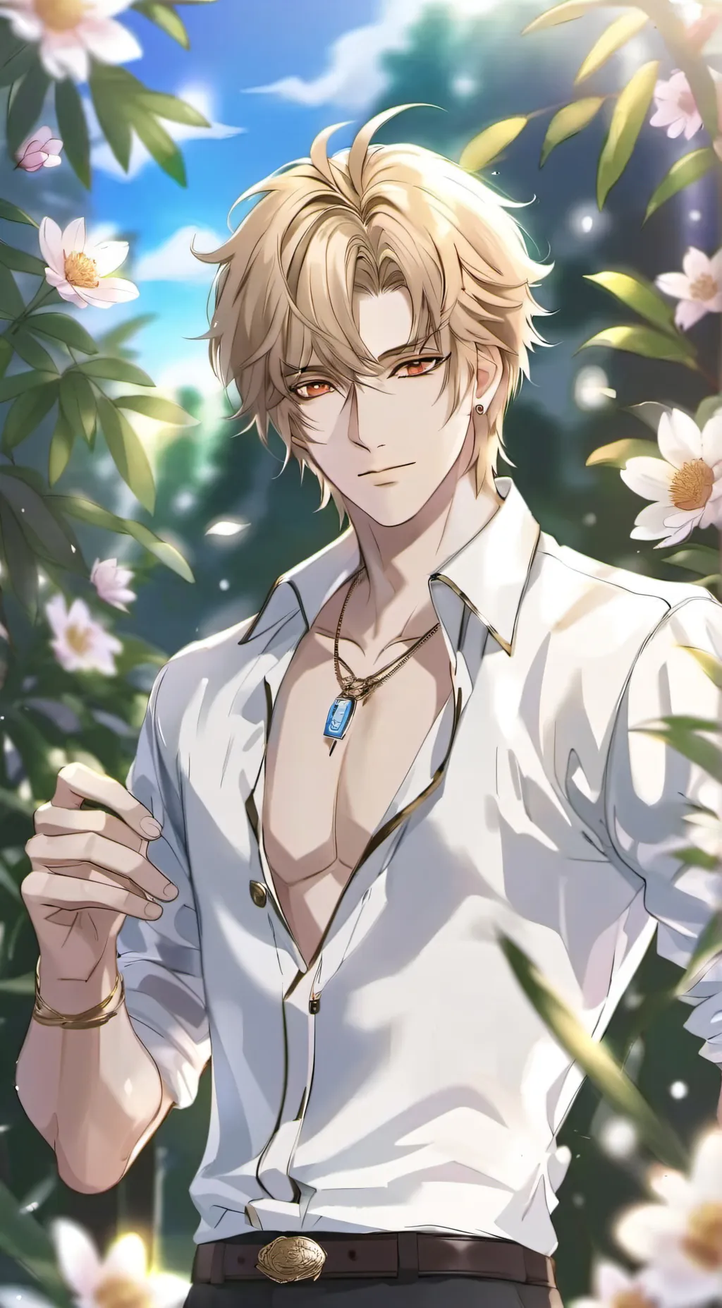 ai character: stranger evil background