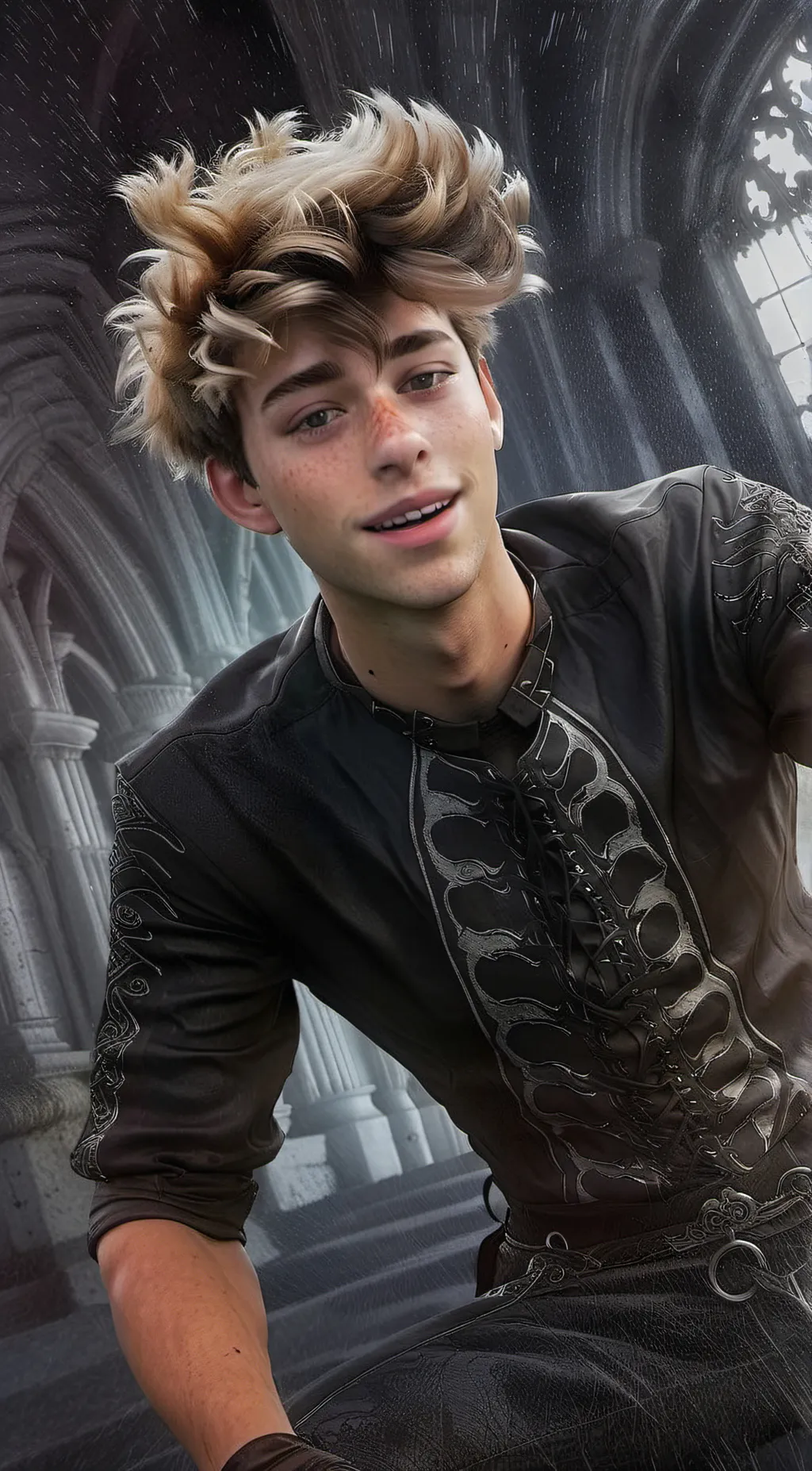 ai character: Steve background