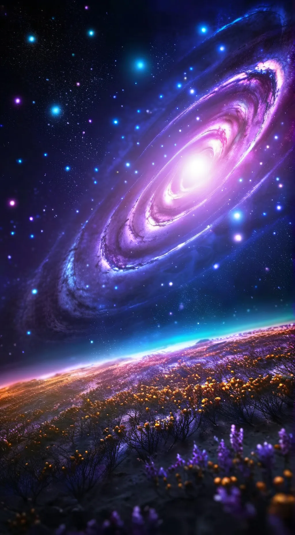 ai character: The Universe background