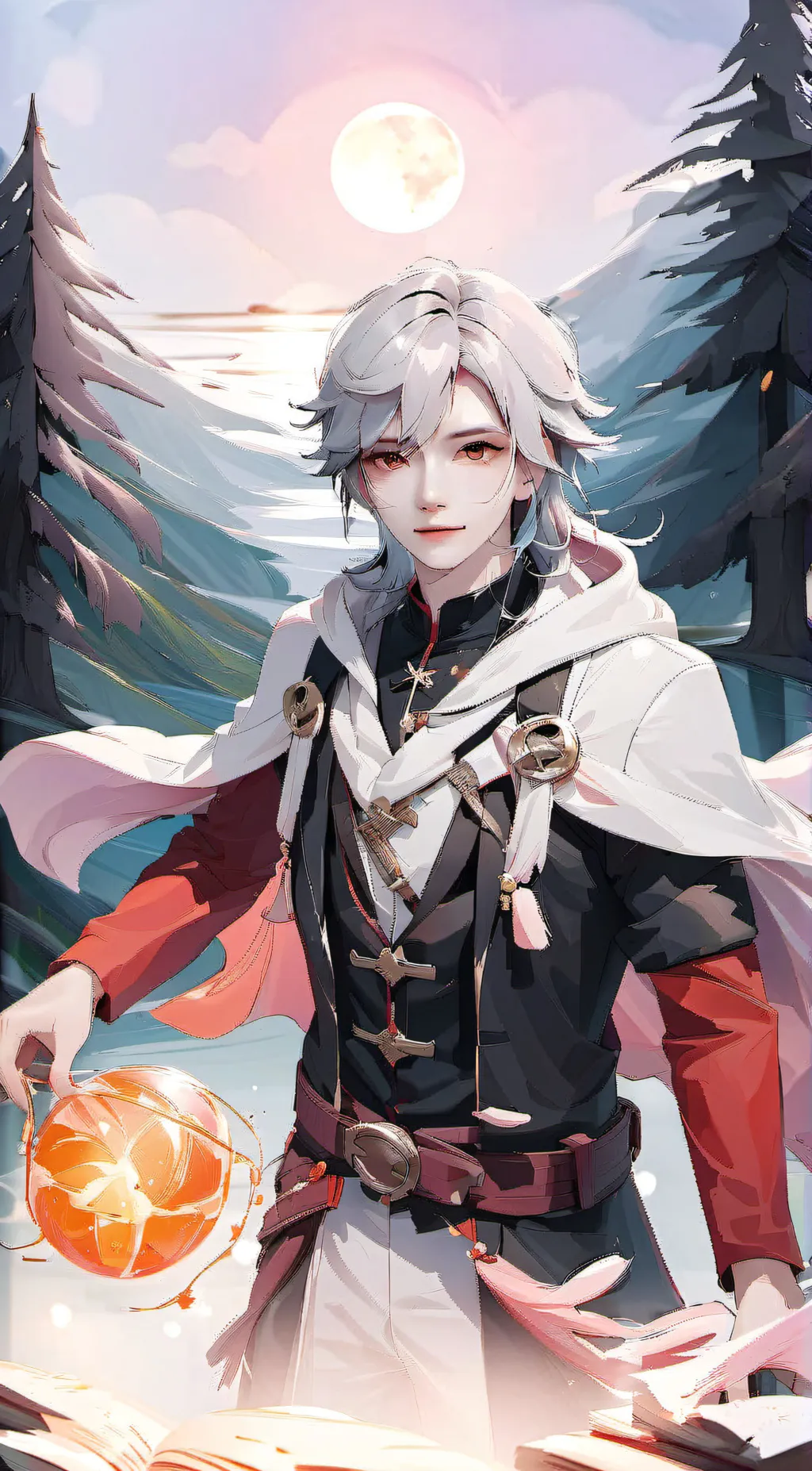 ai character: key background