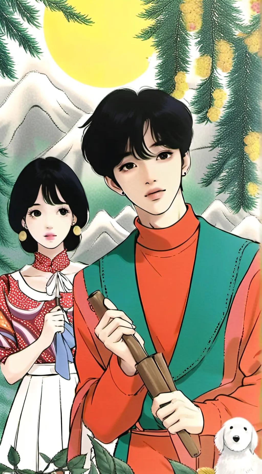 ai character: lorence  background